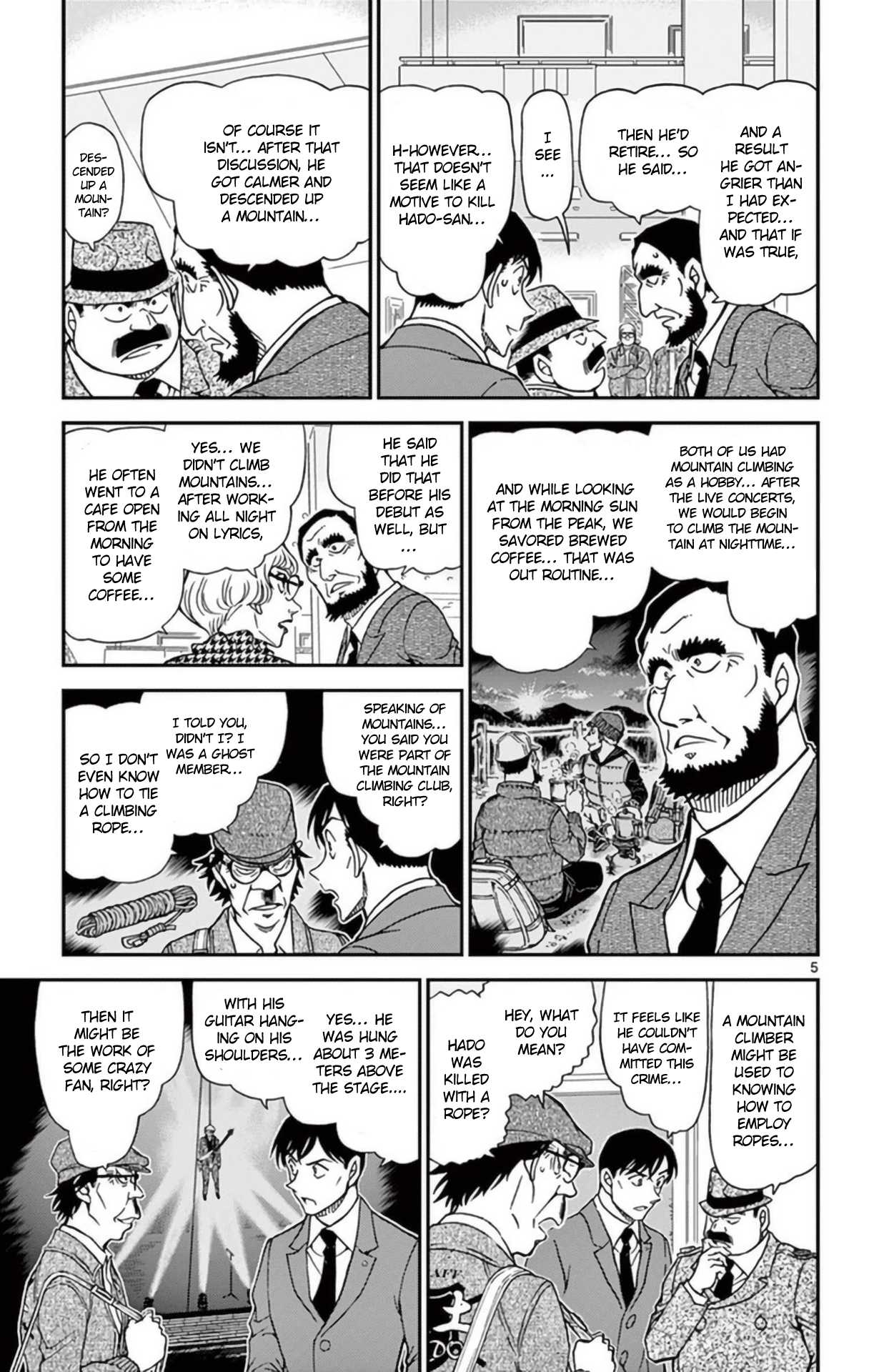 Detective Conan Chapter 956 page 6 - Chapter 956: The Spearhead of Betrayal