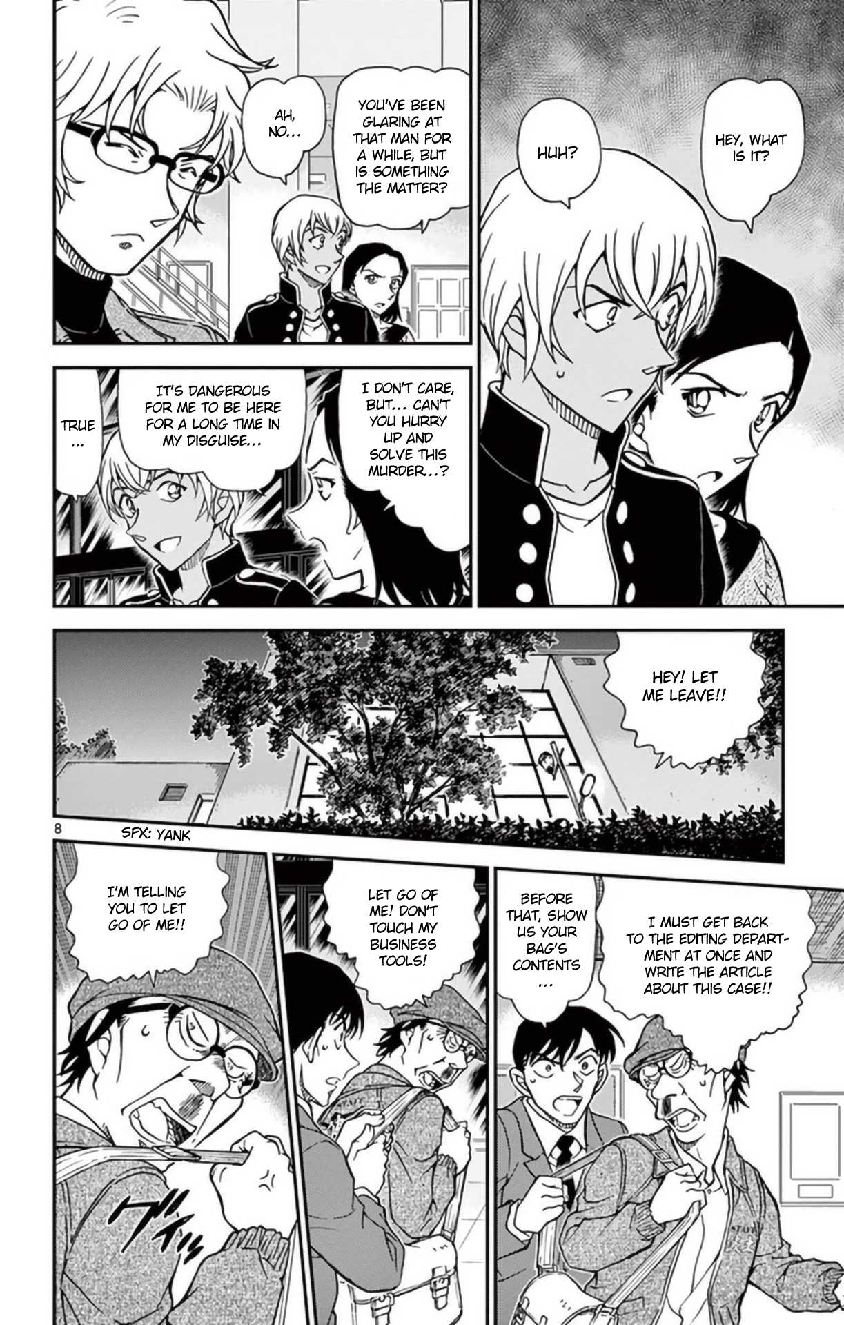 Detective Conan Chapter 956 page 9 - Chapter 956: The Spearhead of Betrayal