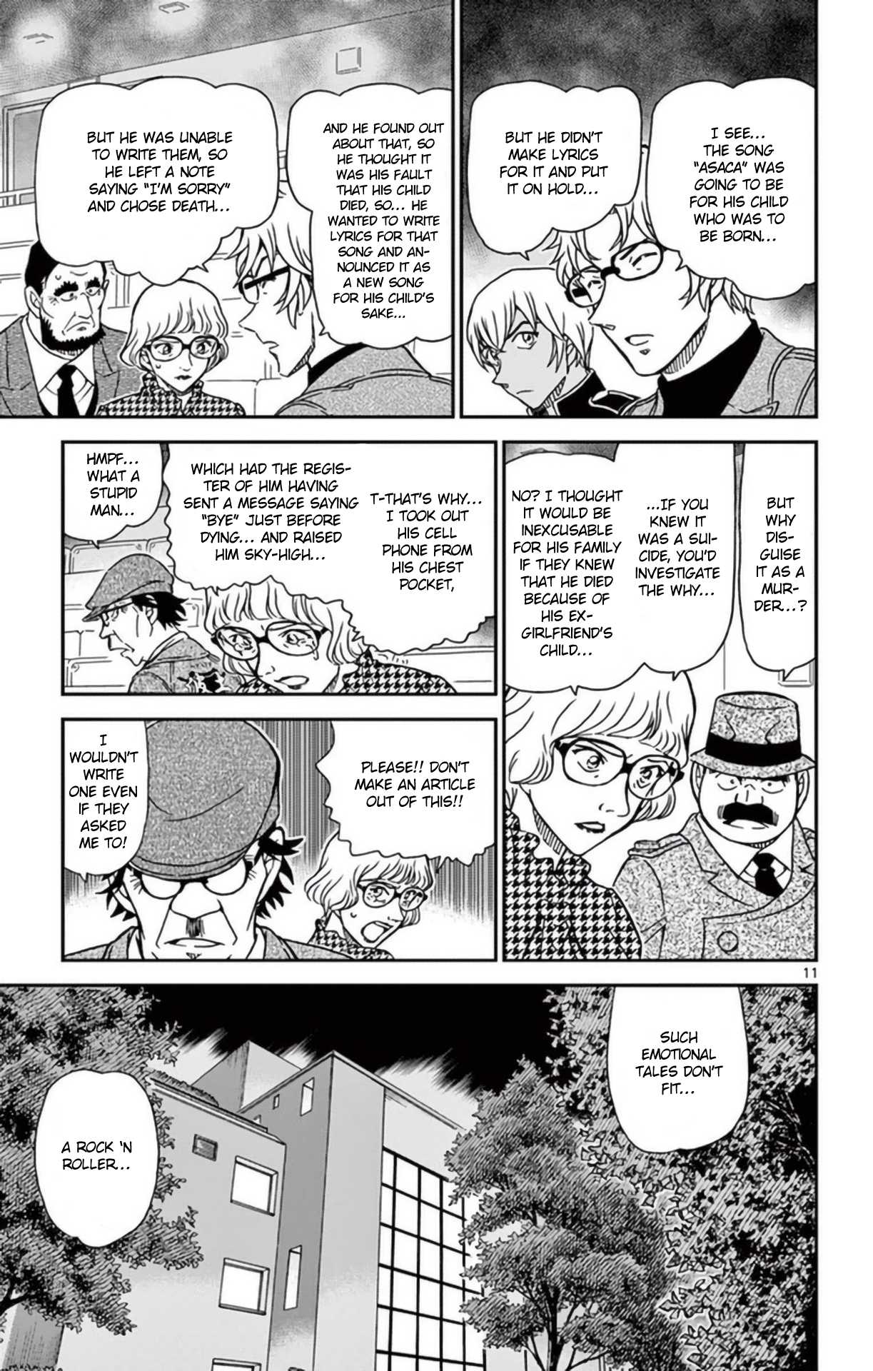 Detective Conan Chapter 957 page 12 - Chapter 957: The Truth of the Betrayal