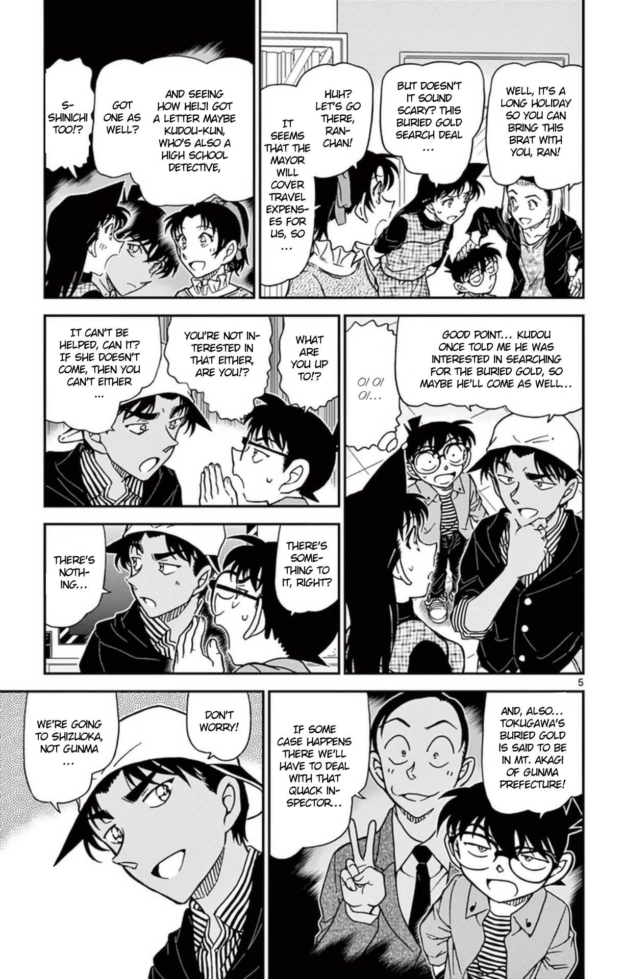 Detective Conan Chapter 958 page 6 - Chapter 958: The Monster of Yadori Village