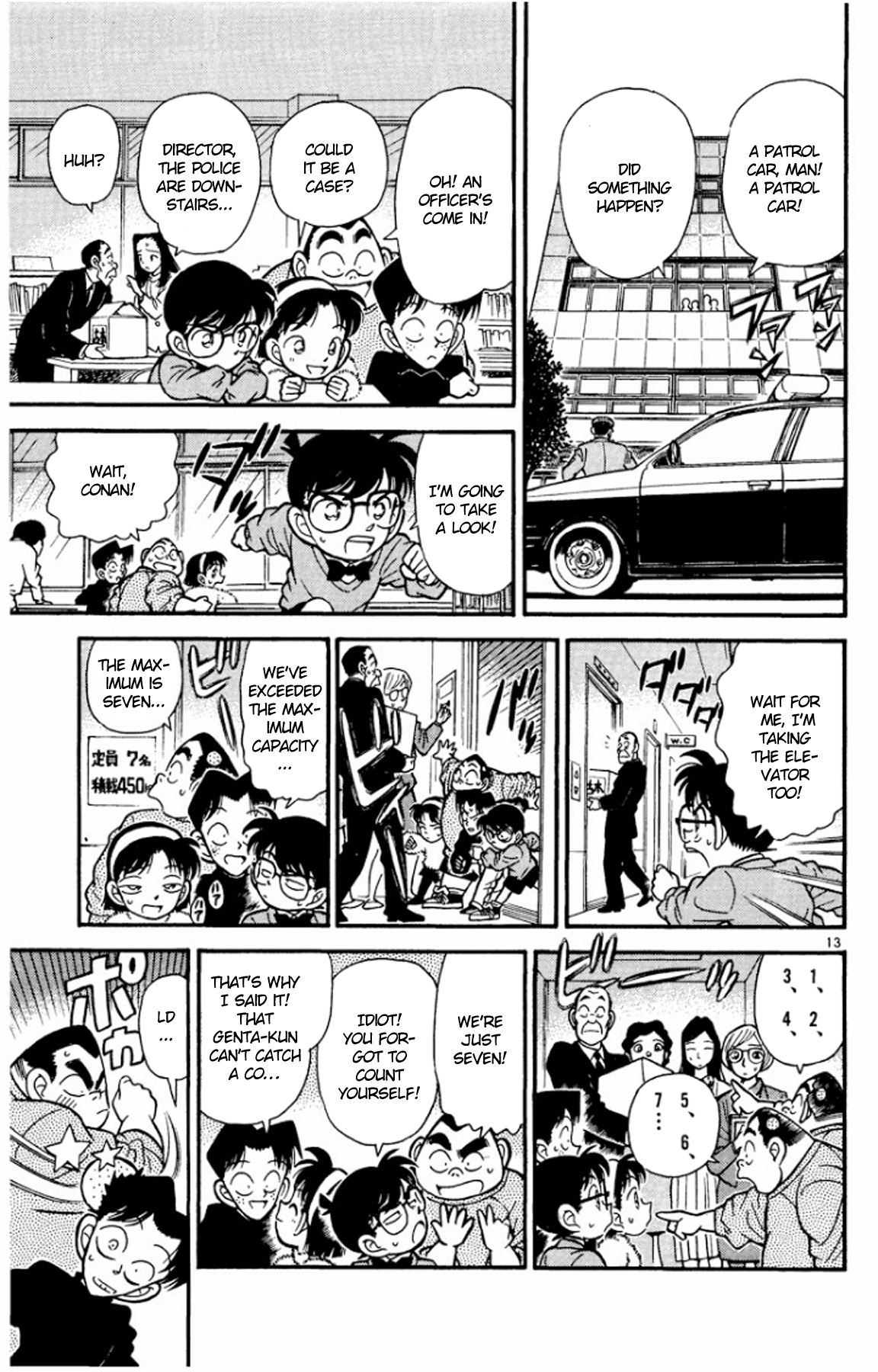 Detective Conan Chapter 96 page 14 - Chapter 96: A Burning Body