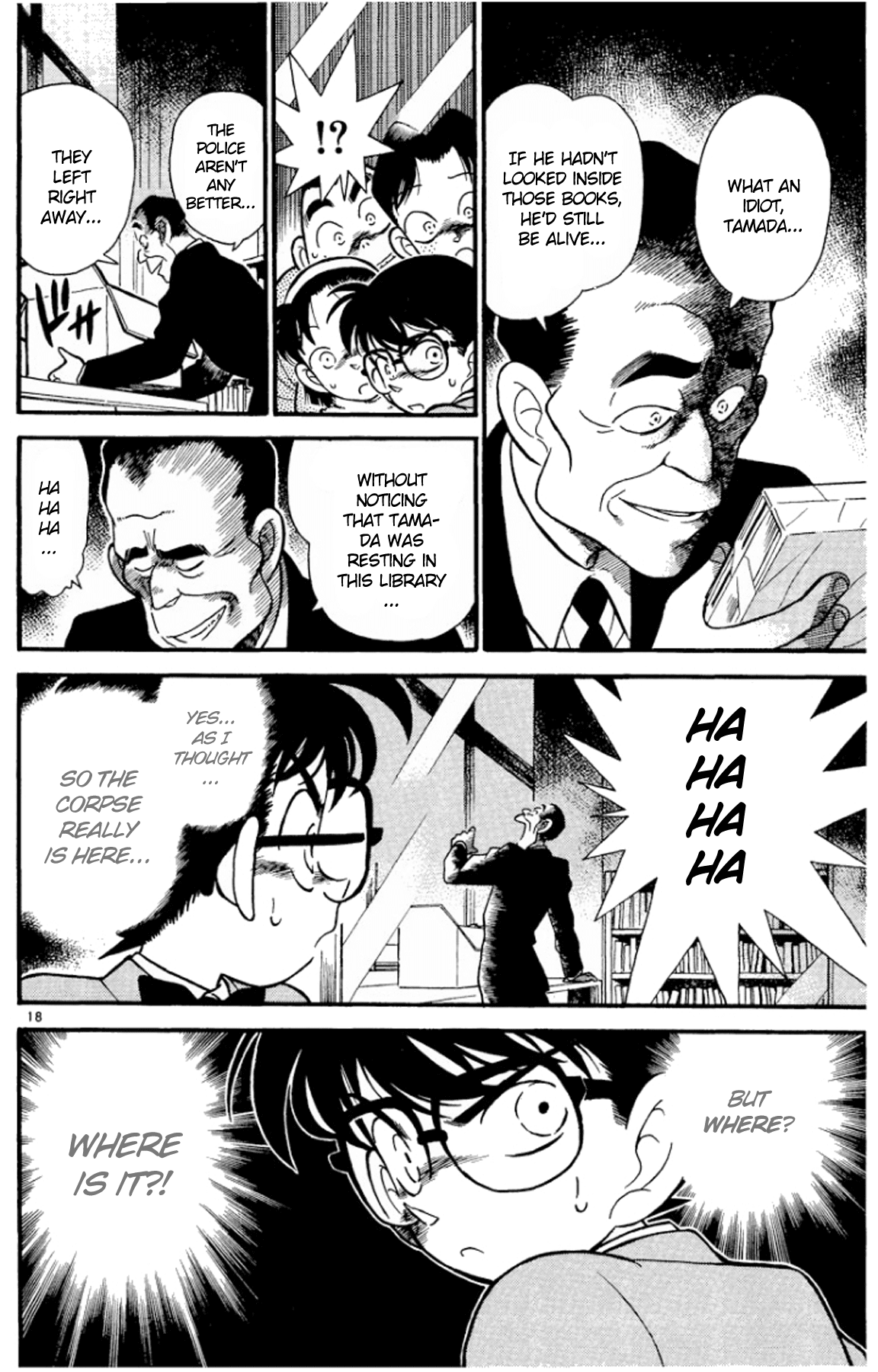 Detective Conan Chapter 96 page 19 - Chapter 96: A Burning Body