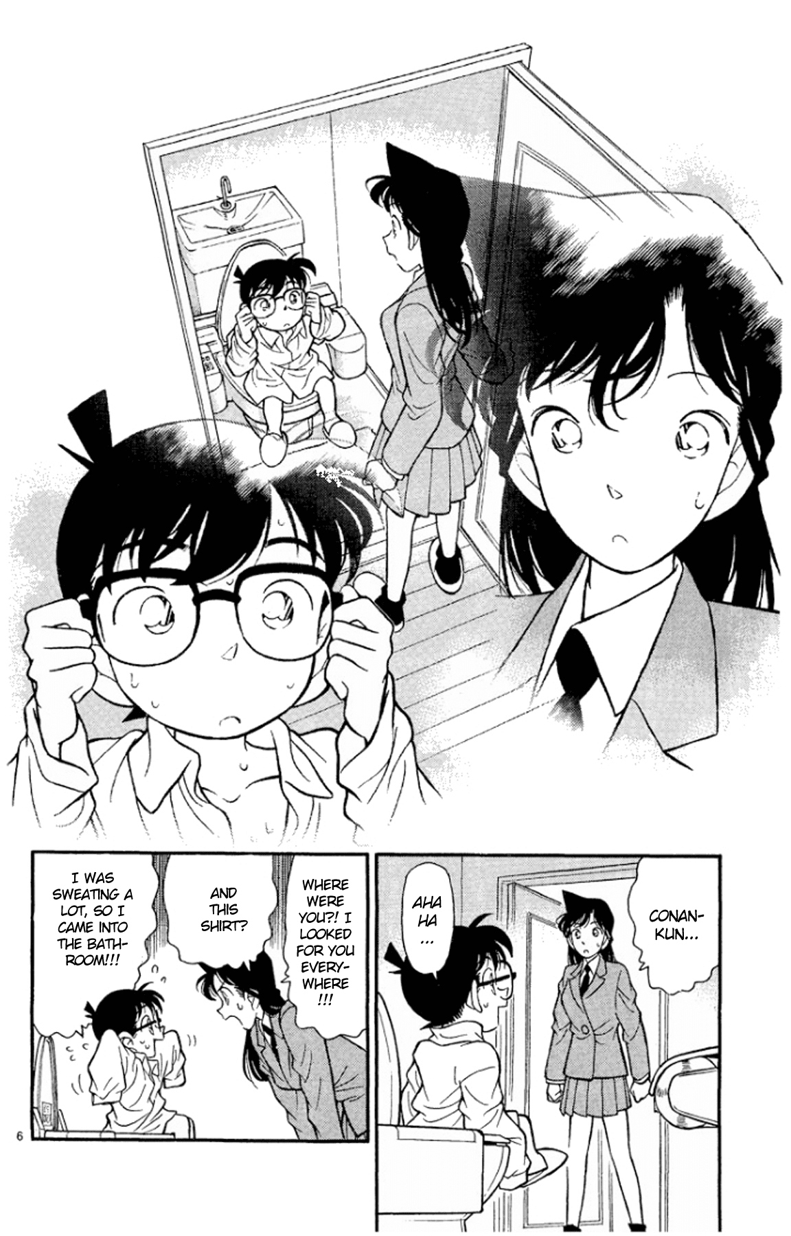 Detective Conan Chapter 96 page 7 - Chapter 96: A Burning Body