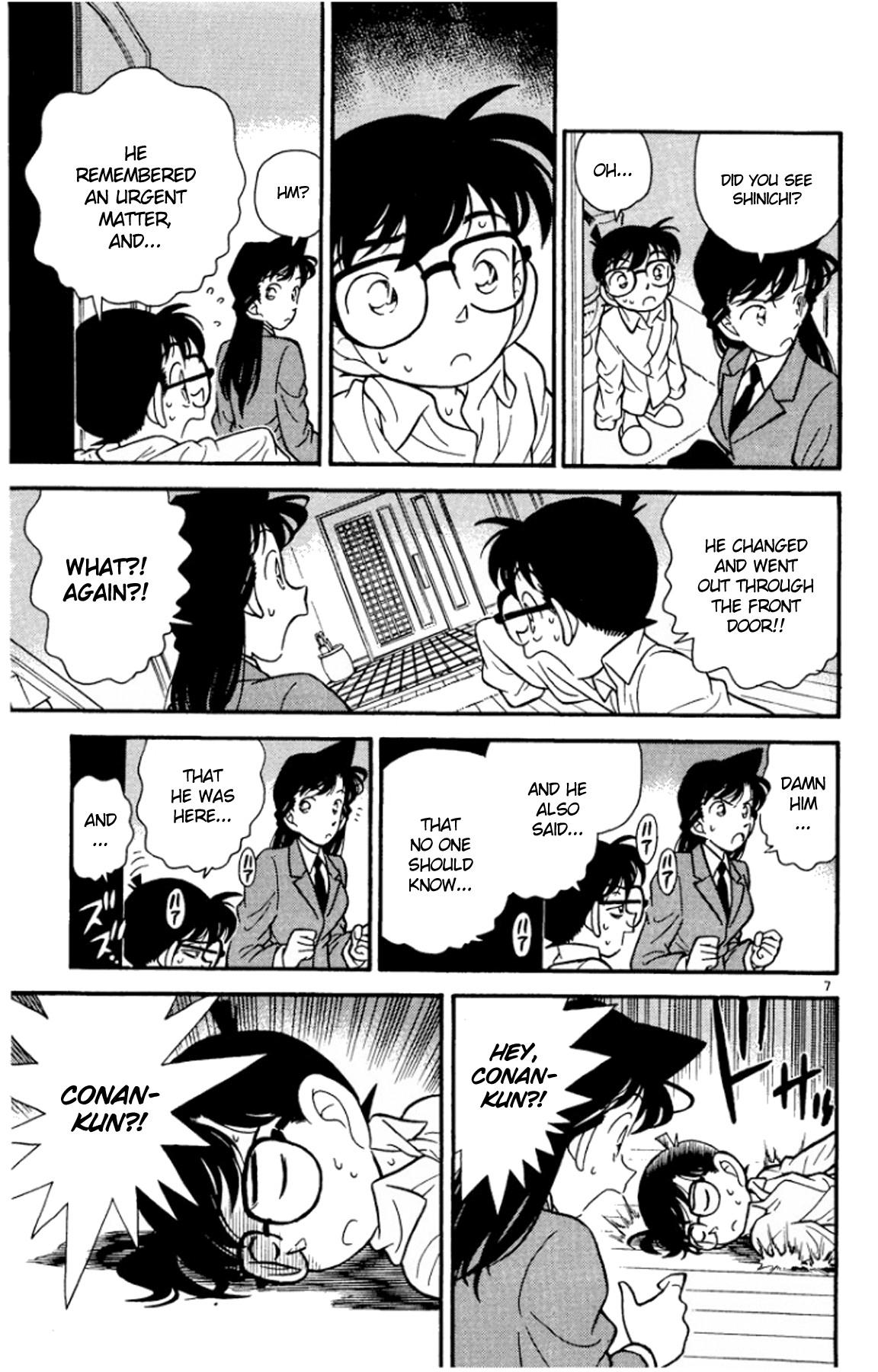 Detective Conan Chapter 96 page 8 - Chapter 96: A Burning Body