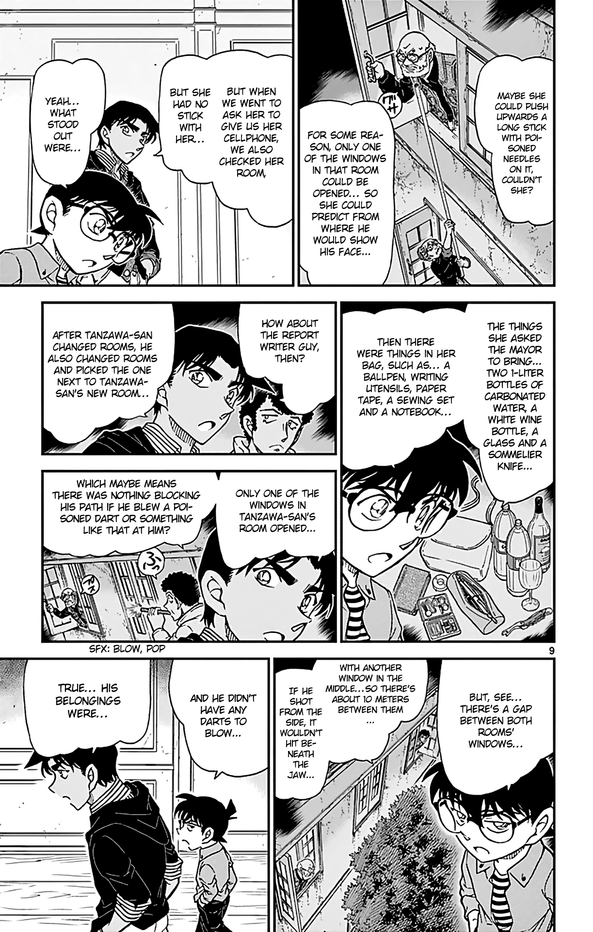 Detective Conan Chapter 961 page 10 - Chapter 961: The Nue That Shows Its Fangs