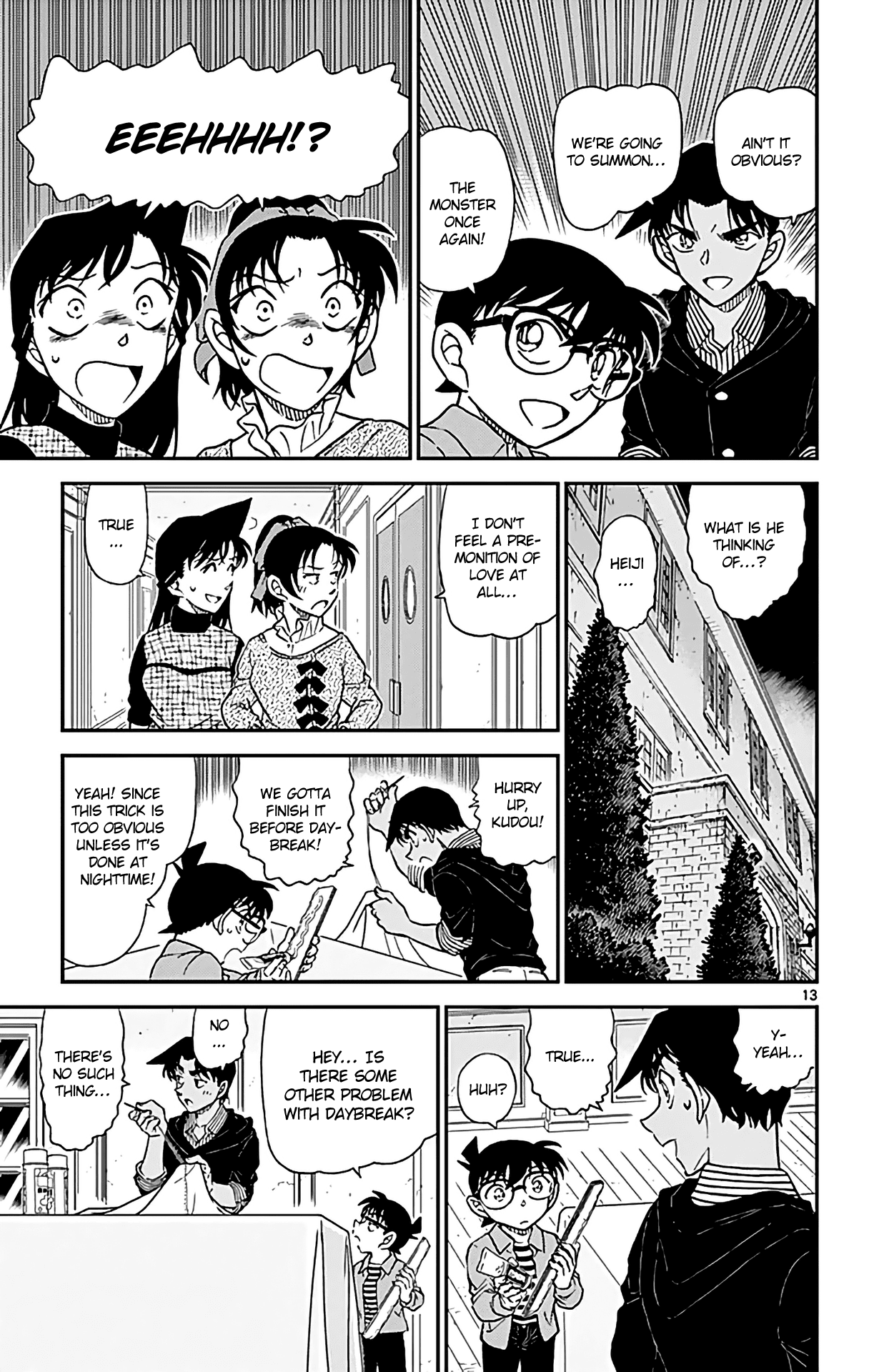 Detective Conan Chapter 961 page 14 - Chapter 961: The Nue That Shows Its Fangs
