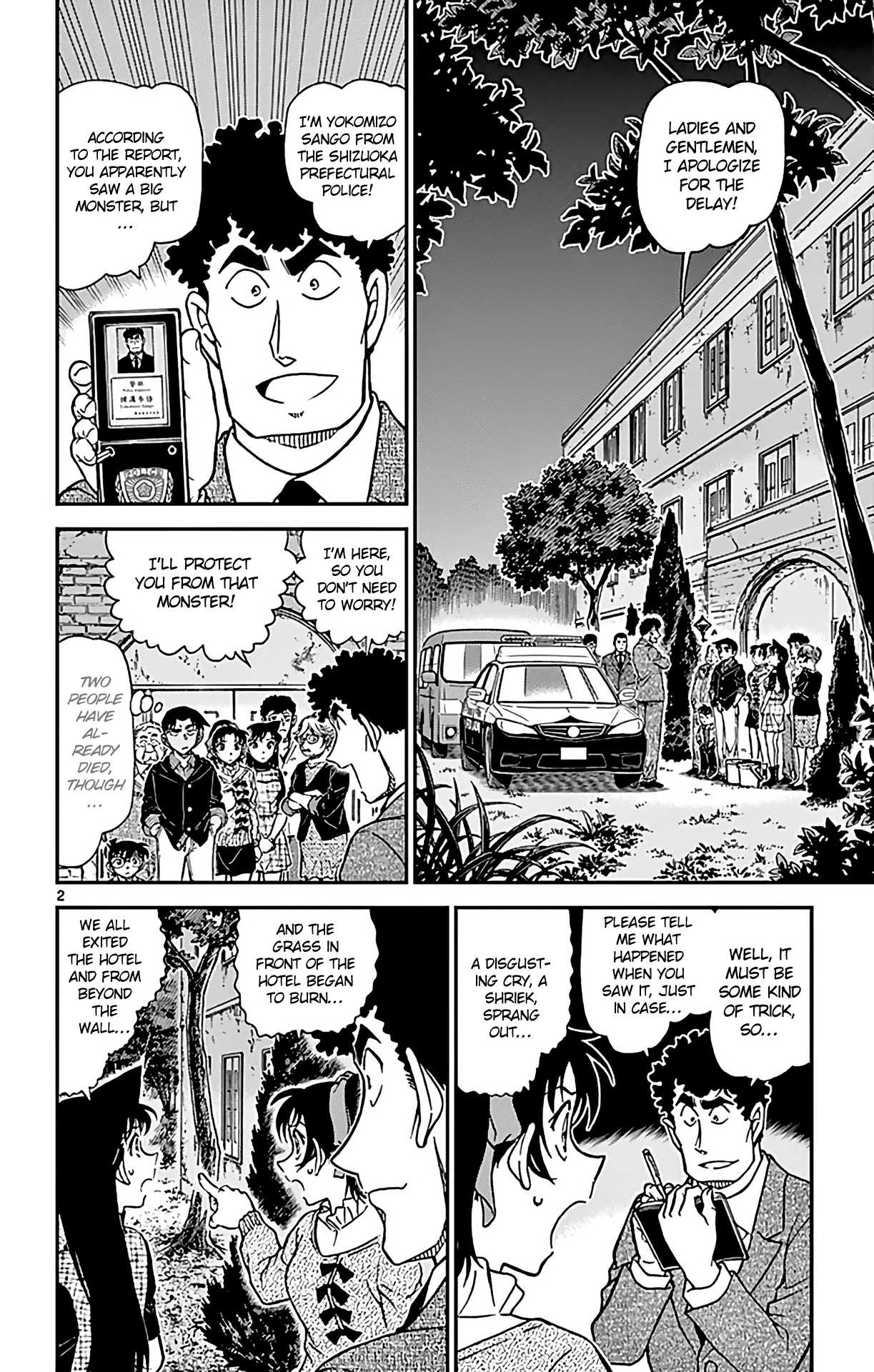Detective Conan Chapter 961 page 3 - Chapter 961: The Nue That Shows Its Fangs