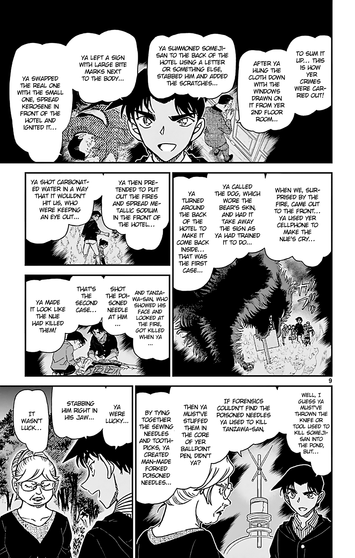 Detective Conan Chapter 962 page 10 - Chapter 962: The Sad Nue Legend