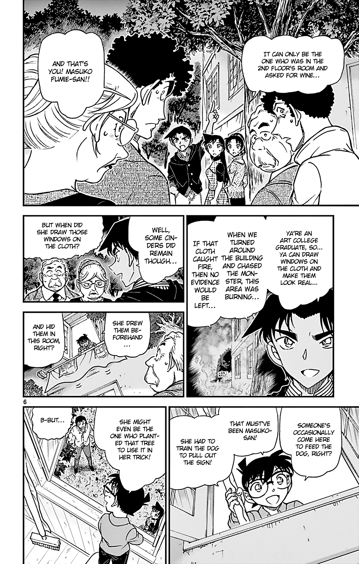 Detective Conan Chapter 962 page 7 - Chapter 962: The Sad Nue Legend