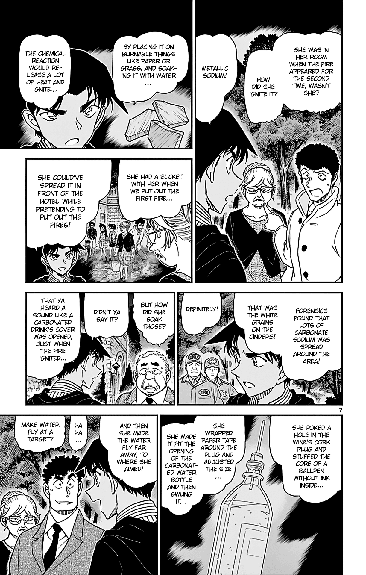 Detective Conan Chapter 962 page 8 - Chapter 962: The Sad Nue Legend