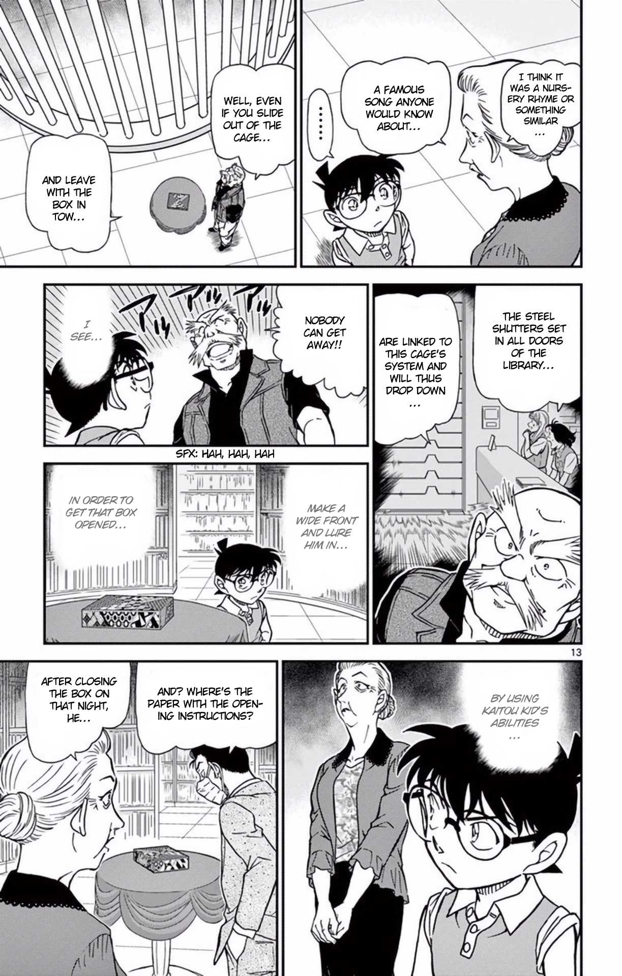 Detective Conan Chapter 963 page 14 - Chapter 963: Tree God
