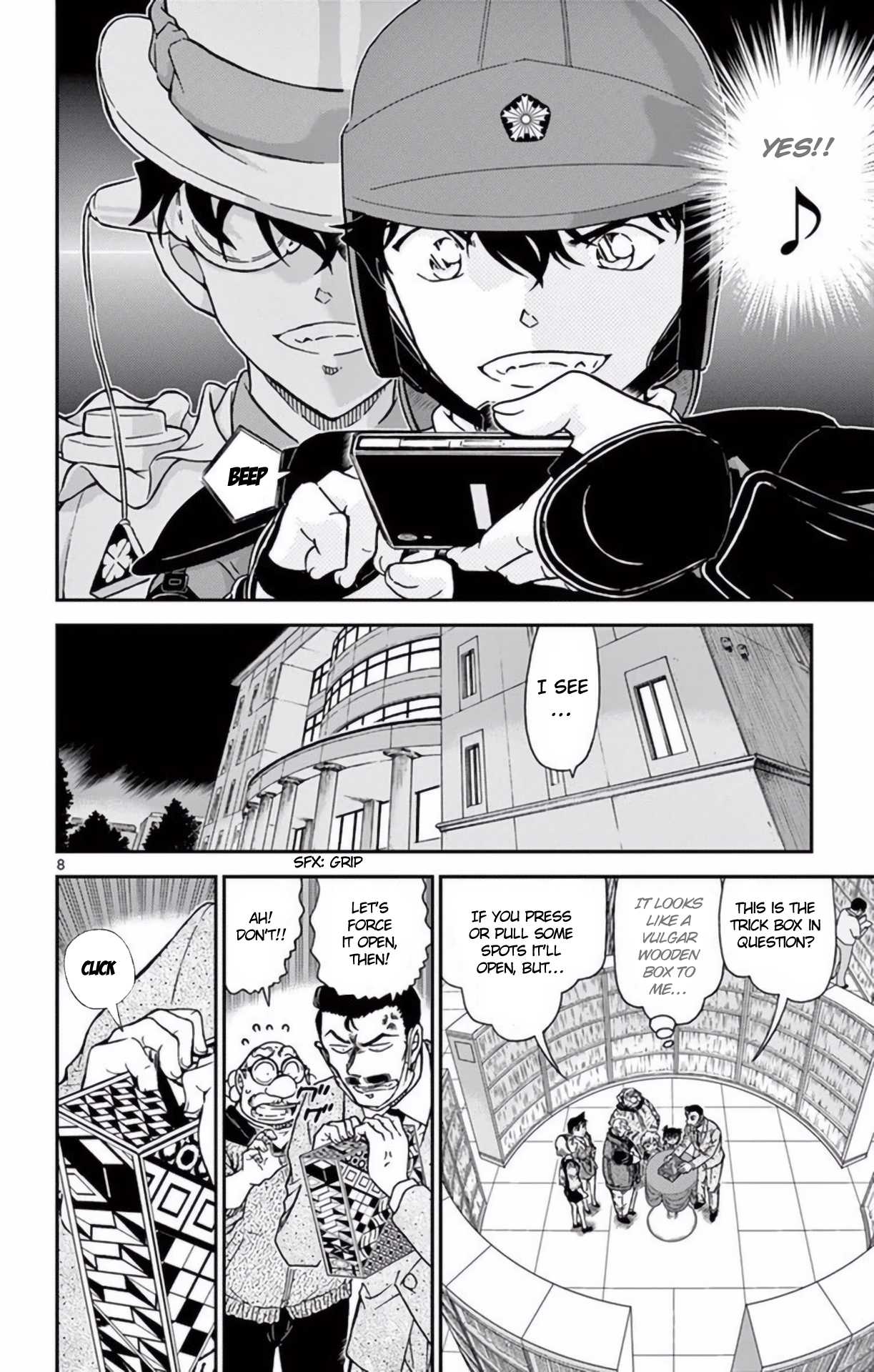 Detective Conan Chapter 963 page 9 - Chapter 963: Tree God