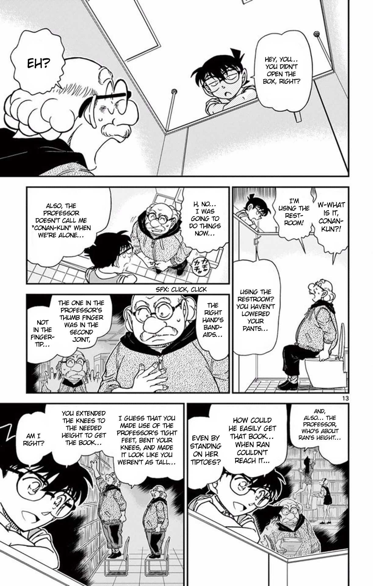 Detective Conan Chapter 965 page 14 - Chapter 965: Diary