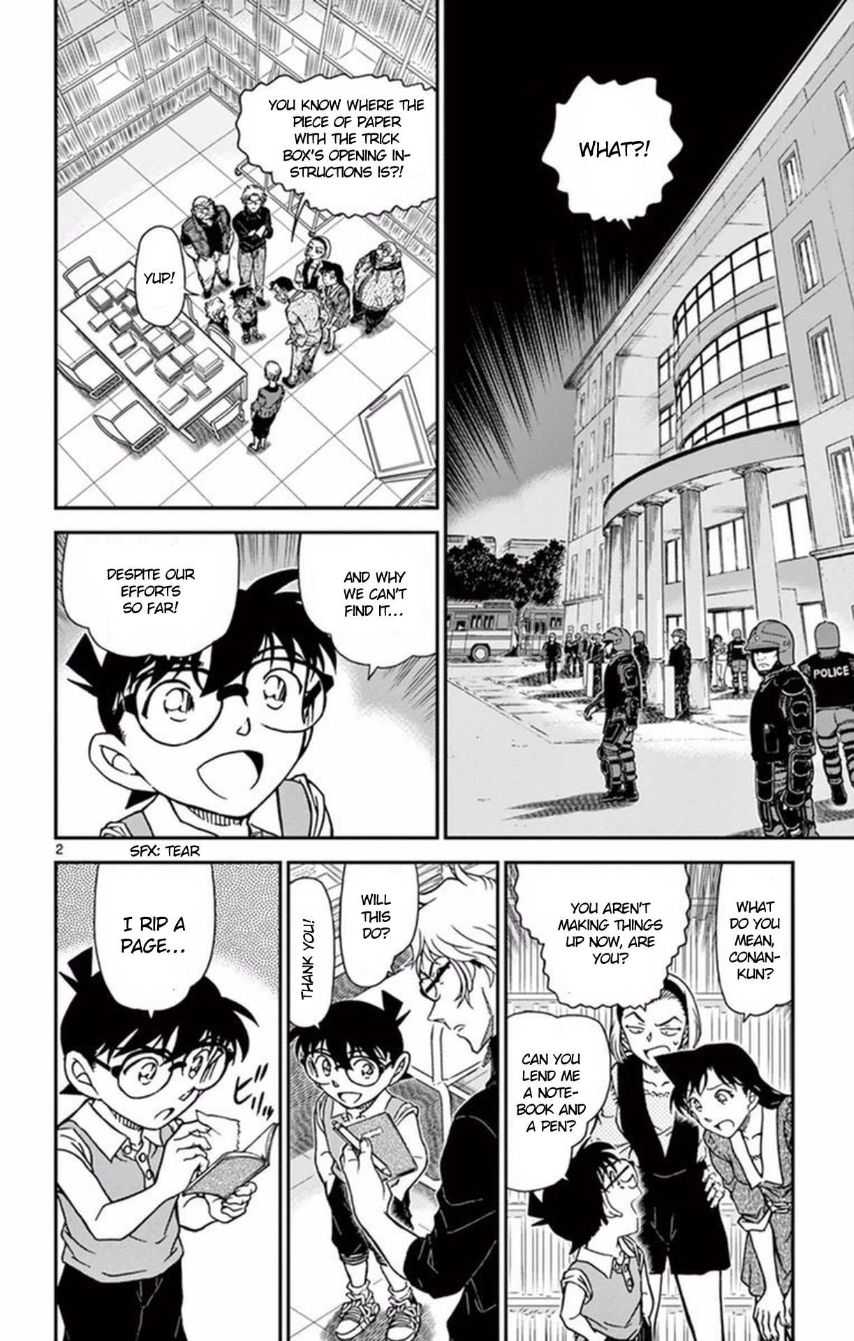 Detective Conan Chapter 965 page 3 - Chapter 965: Diary