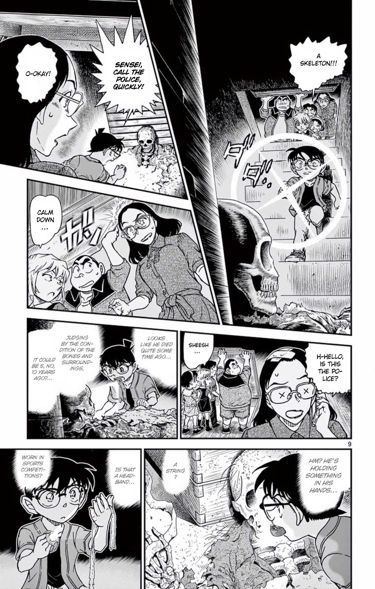 Detective Conan Chapter 966 page 10 - Chapter 966: Scytale Cipher