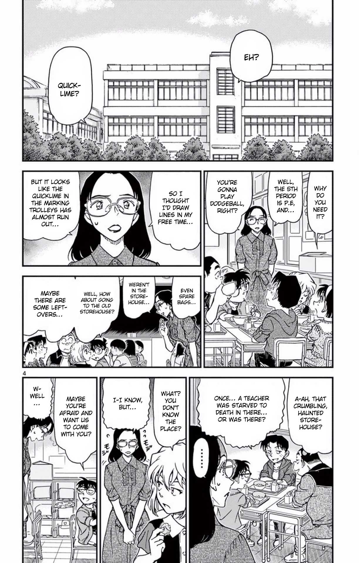 Detective Conan Chapter 966 page 5 - Chapter 966: Scytale Cipher