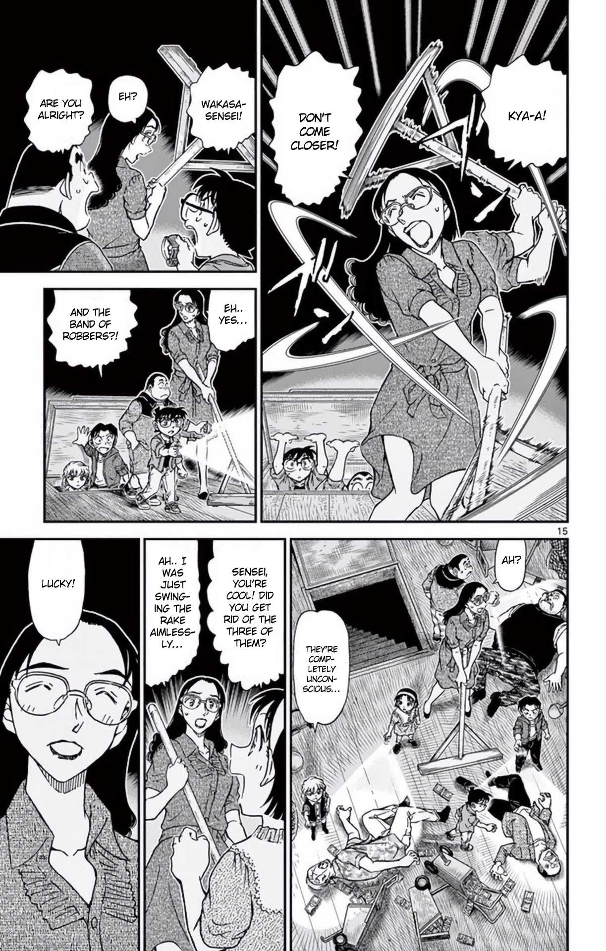 Detective Conan Chapter 968 page 16 - Chapter 968: Wakasa-sensei's Secret