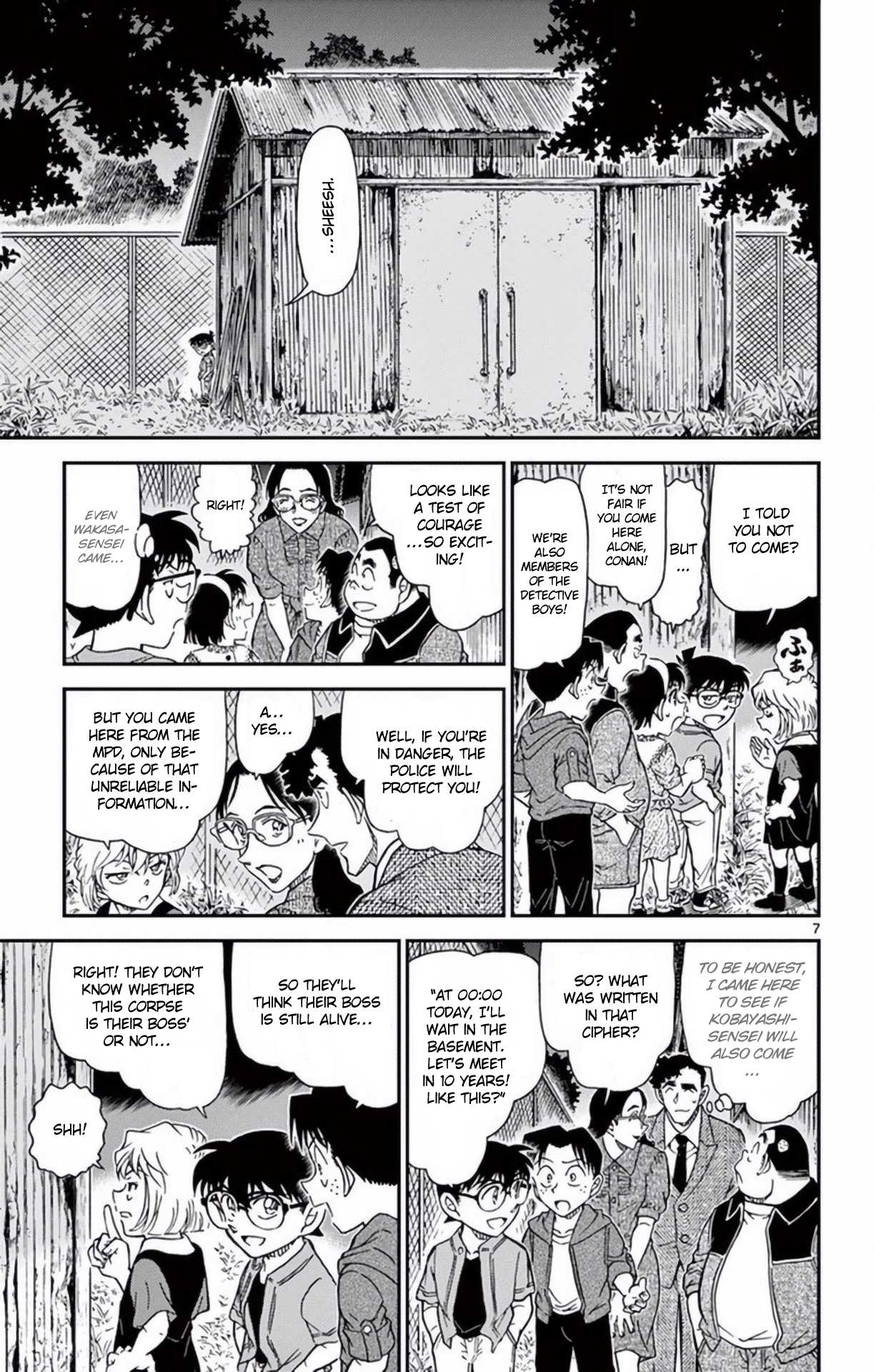 Detective Conan Chapter 968 page 8 - Chapter 968: Wakasa-sensei's Secret