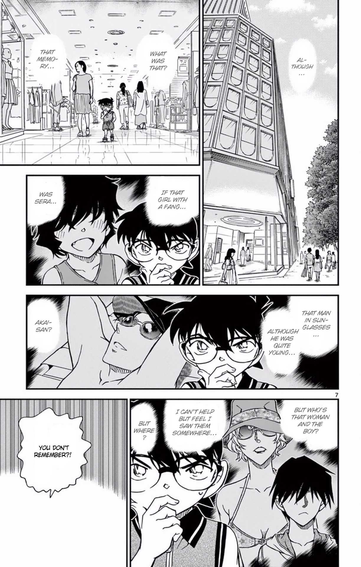 Detective Conan Chapter 969 page 8 - Chapter 969: Swimsuits at the Dressing Room