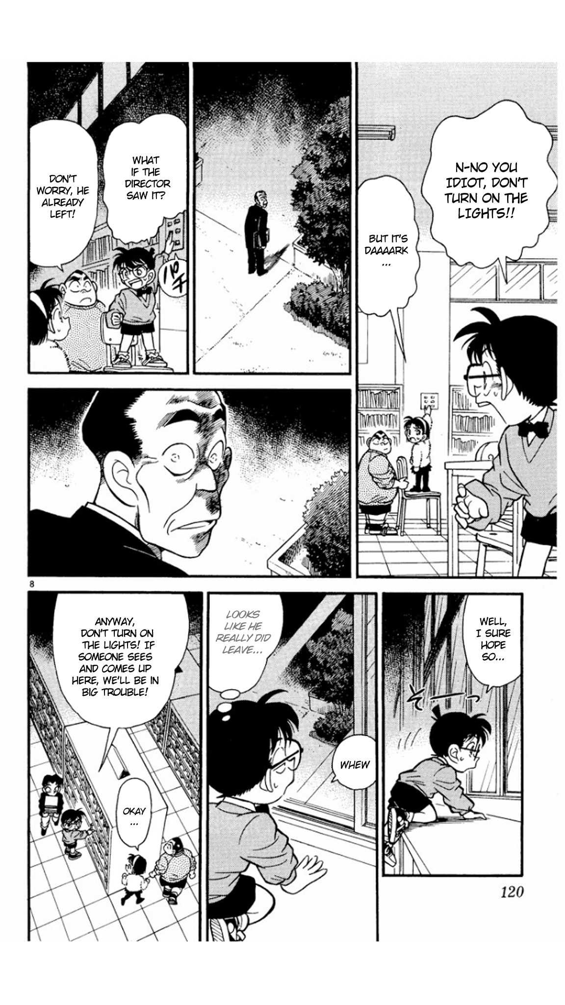 Detective Conan Chapter 97 page 9 - Chapter 97: Murderer Approaching