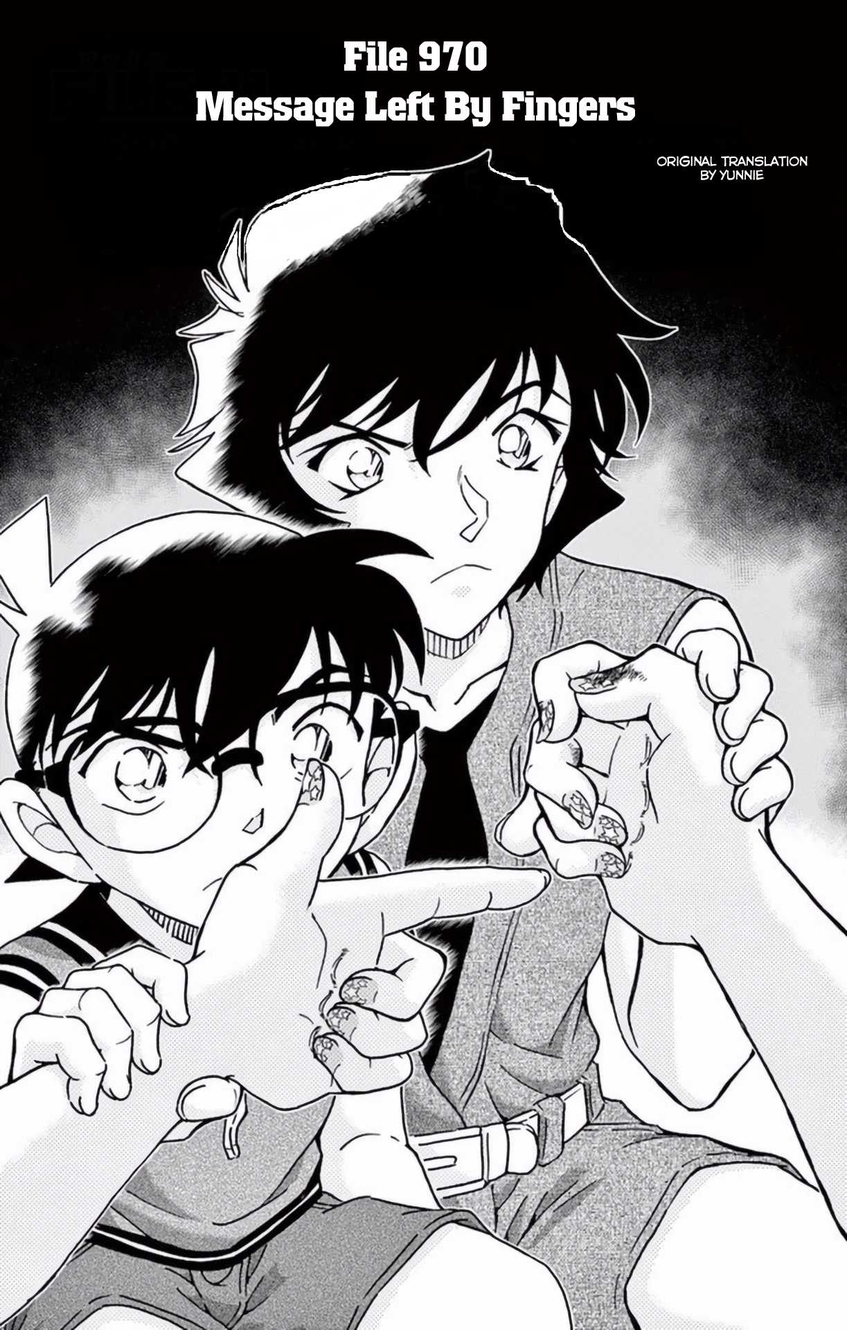 Detective Conan Chapter 970 page 2 - Chapter 970: Message Left by Fingers