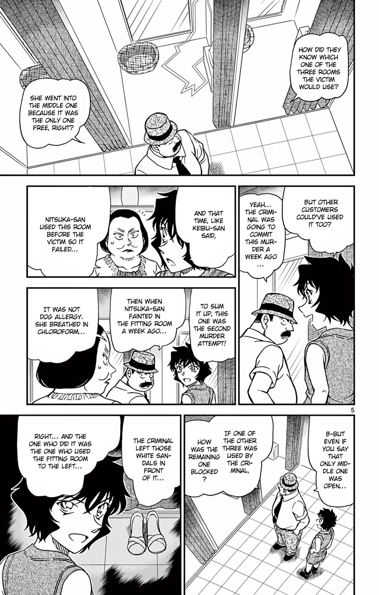 Detective Conan Chapter 971 page 6 - Chapter 971: Another Customer