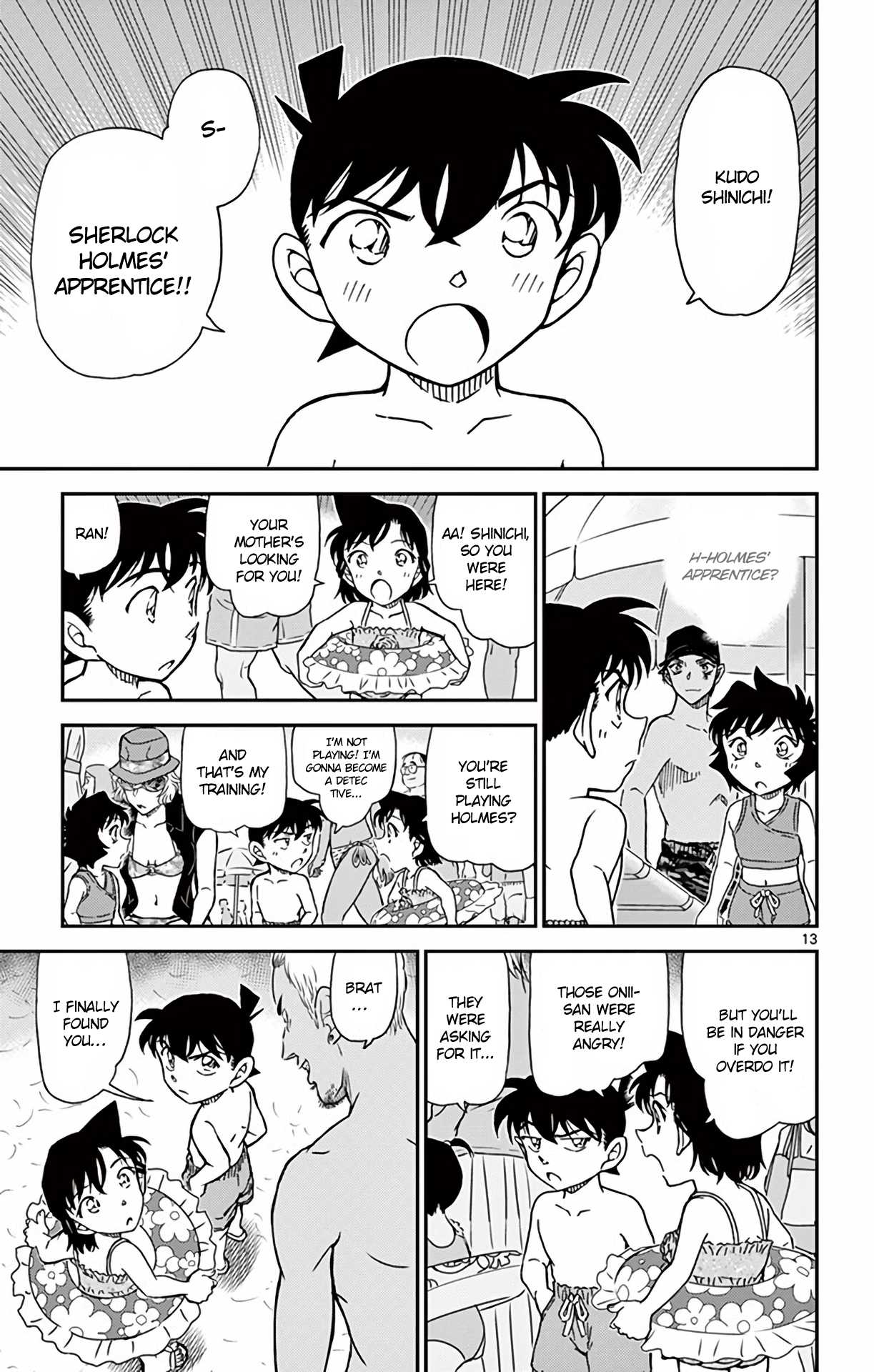 Detective Conan Chapter 972 page 14 - Chapter 972: Encounter Among the Ripples