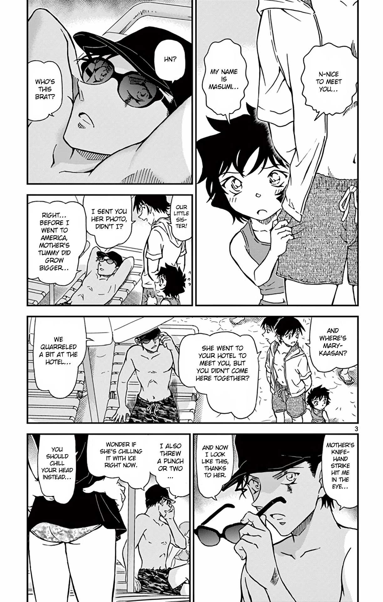 Detective Conan Chapter 972 page 4 - Chapter 972: Encounter Among the Ripples