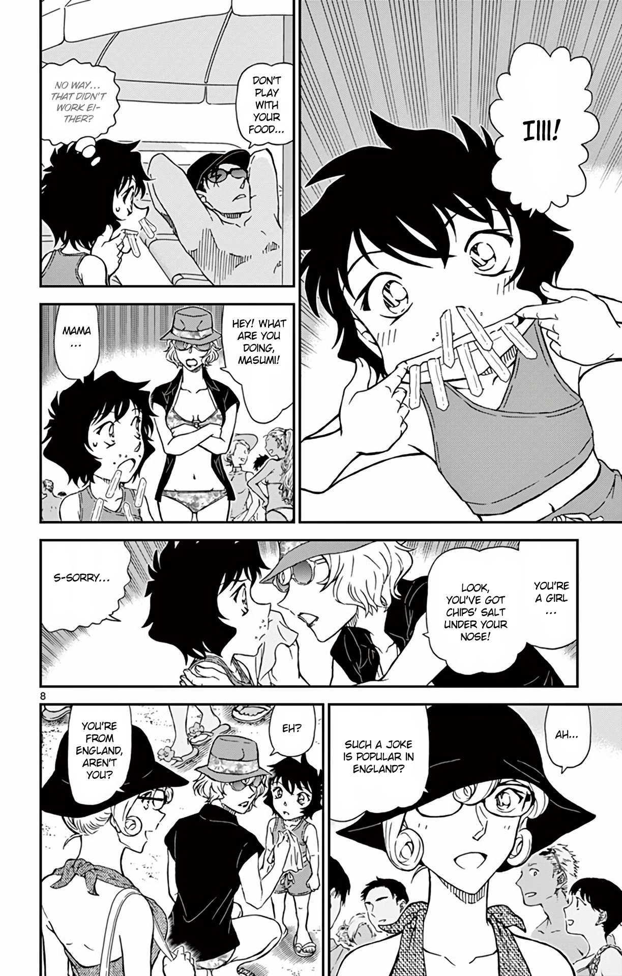 Detective Conan Chapter 972 page 9 - Chapter 972: Encounter Among the Ripples
