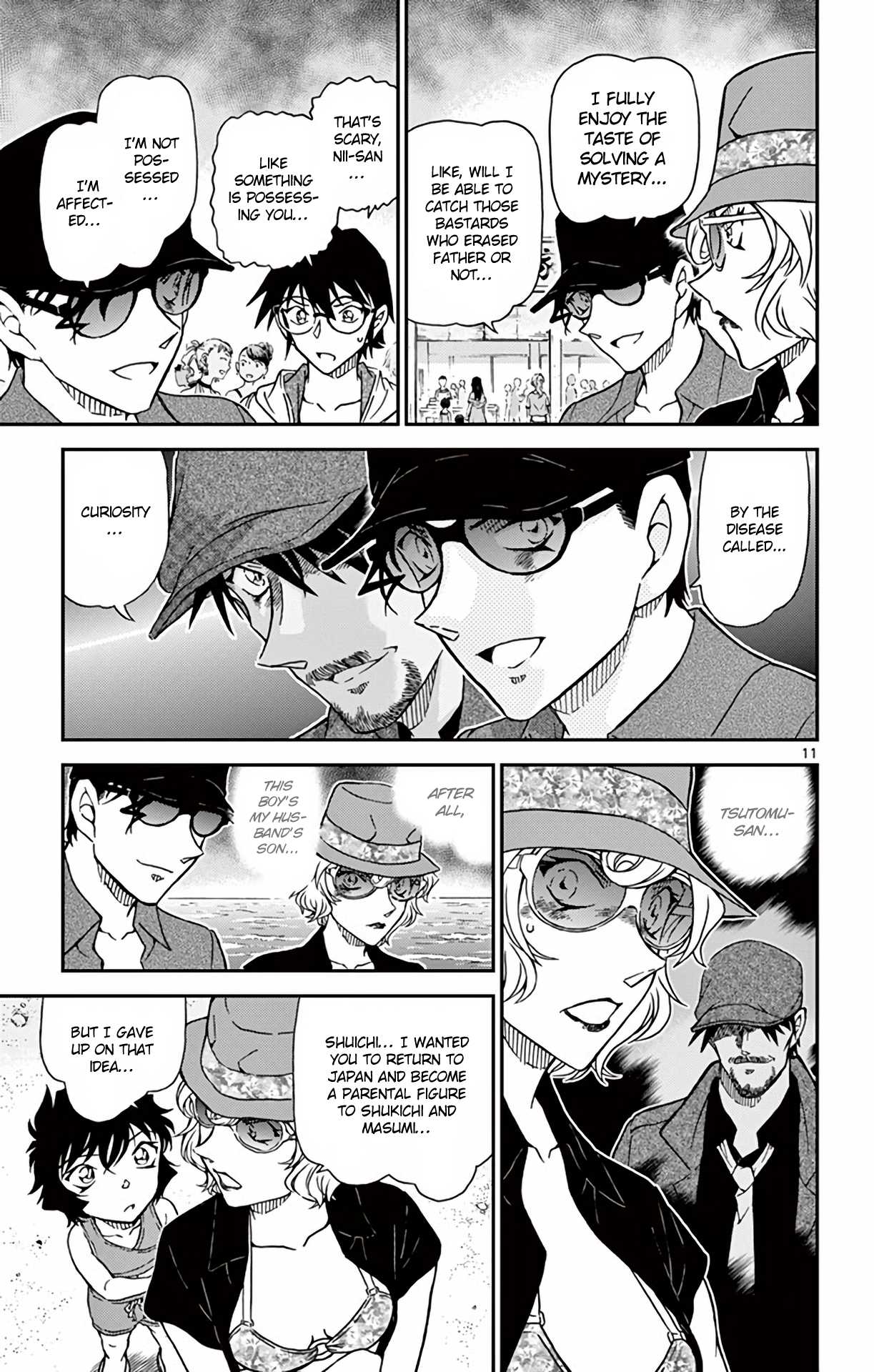 Detective Conan Chapter 974 page 12 - Chapter 974: Wizard Among the Ripples