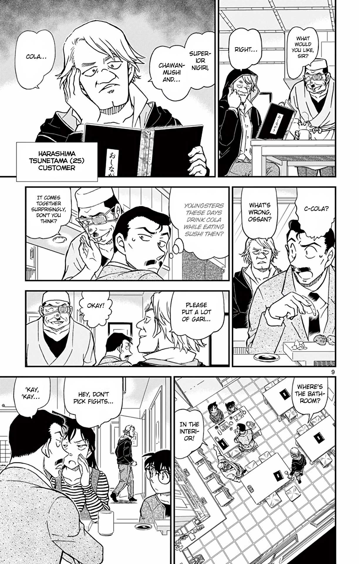 Detective Conan Chapter 975 page 10 - Chapter 975: The True Tokyoite Detective?!