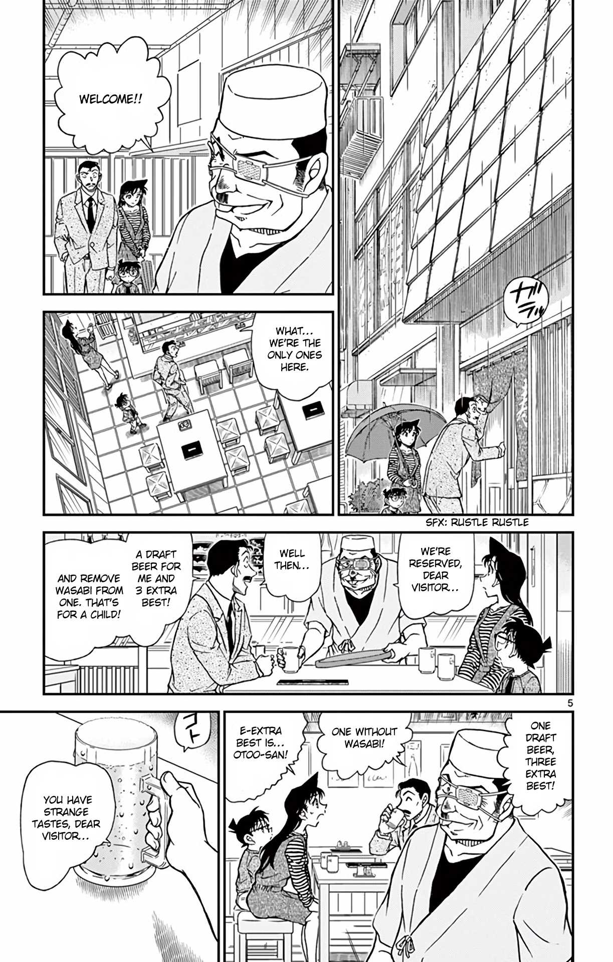 Detective Conan Chapter 975 page 6 - Chapter 975: The True Tokyoite Detective?!