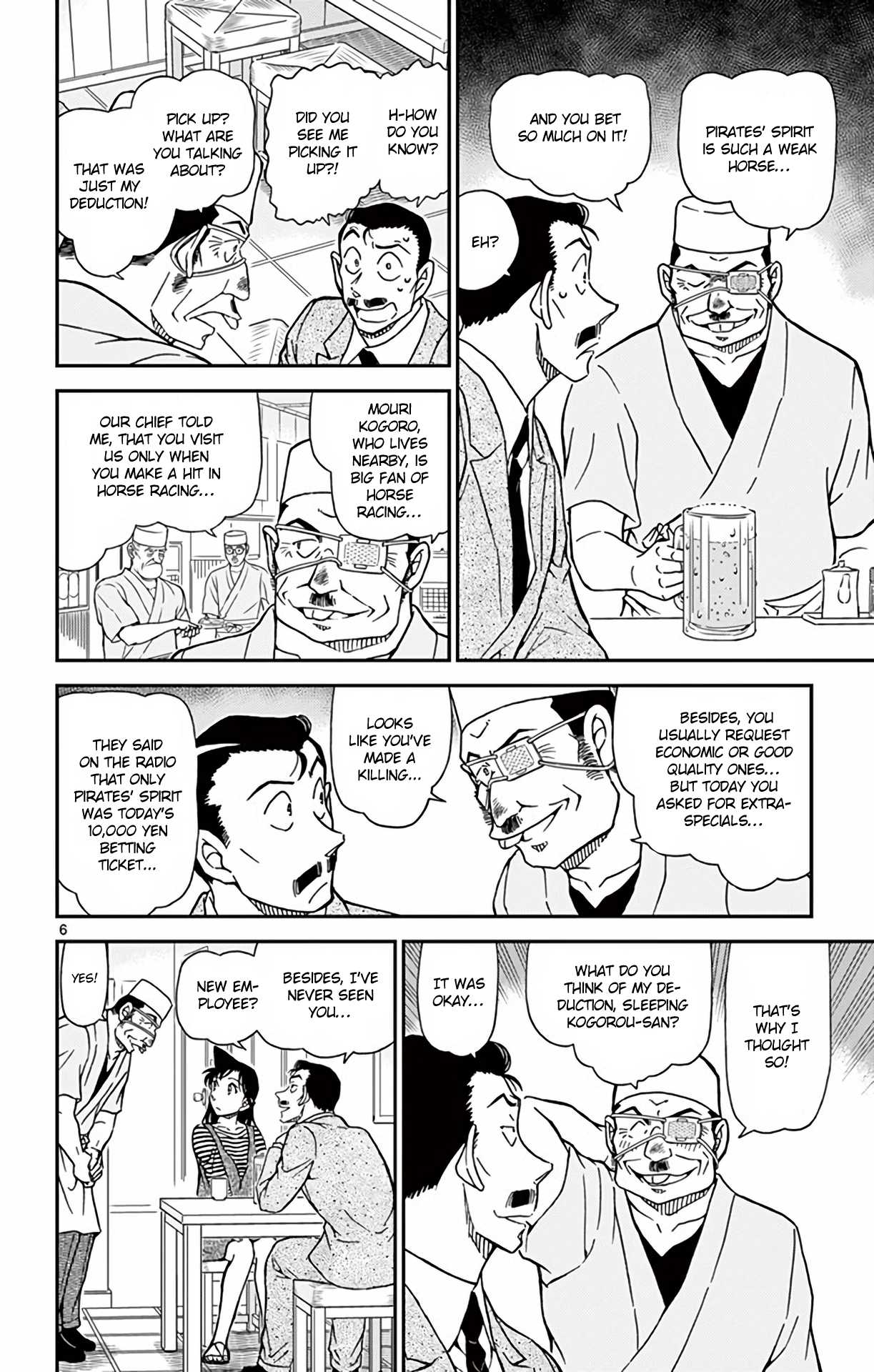Detective Conan Chapter 975 page 7 - Chapter 975: The True Tokyoite Detective?!