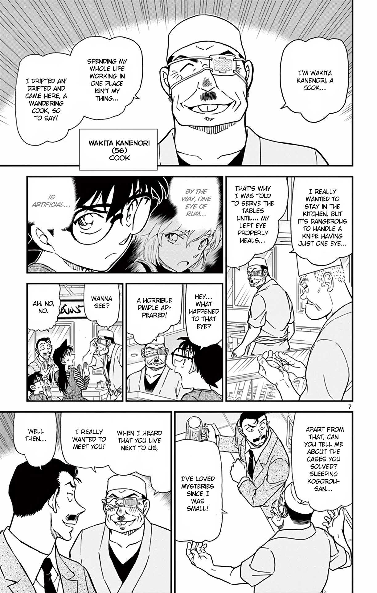 Detective Conan Chapter 975 page 8 - Chapter 975: The True Tokyoite Detective?!