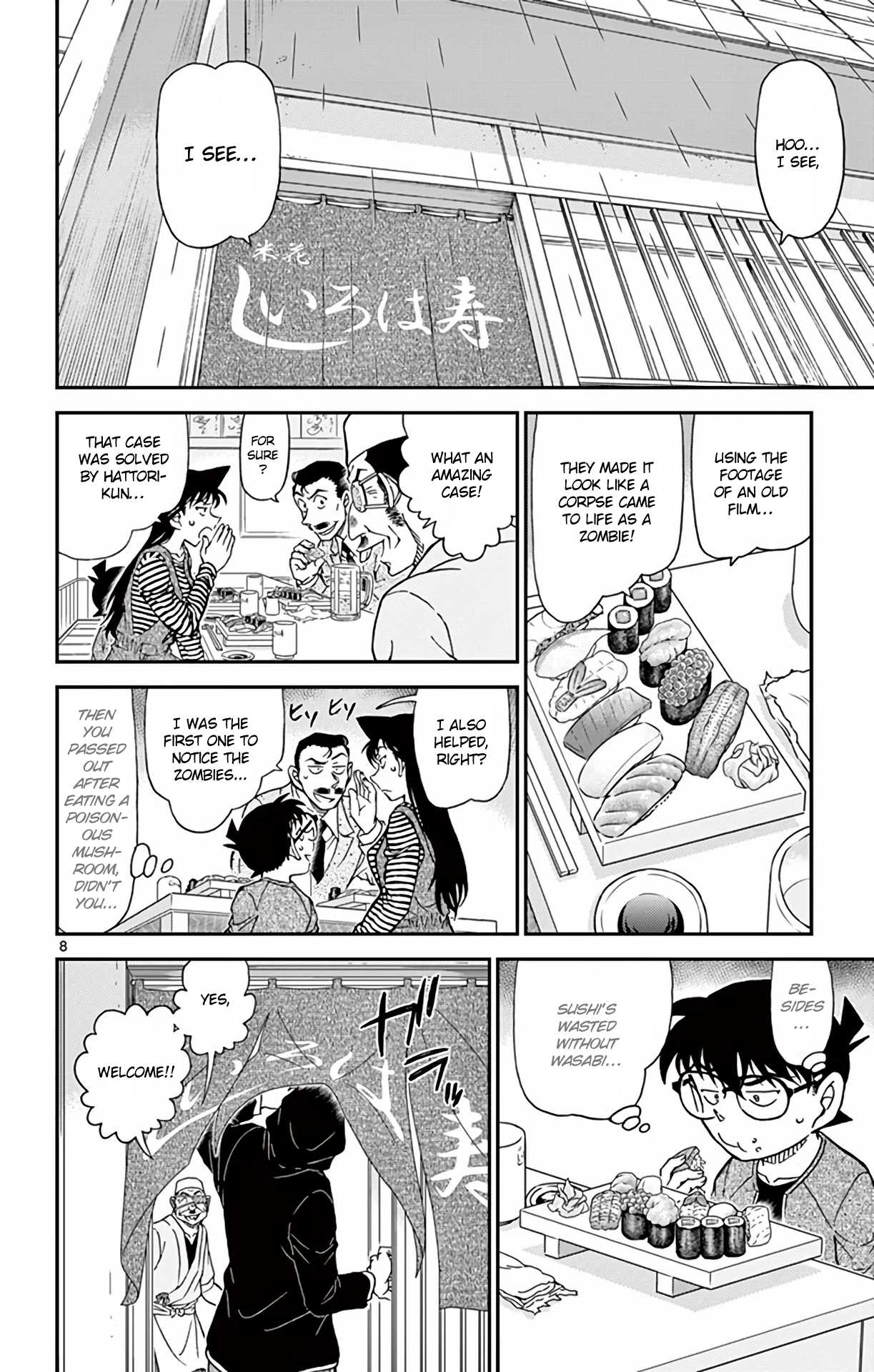 Detective Conan Chapter 975 page 9 - Chapter 975: The True Tokyoite Detective?!