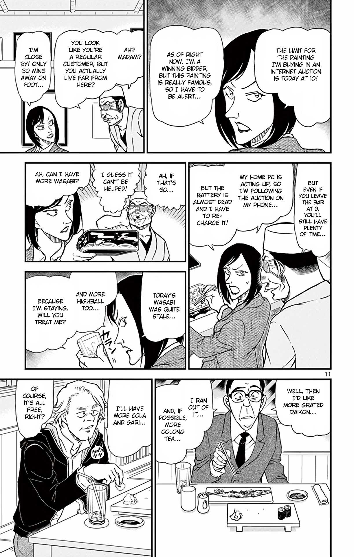 Detective Conan Chapter 976 page 12 - Chapter 976: The Stolen 10,000 Yen Betting Ticket