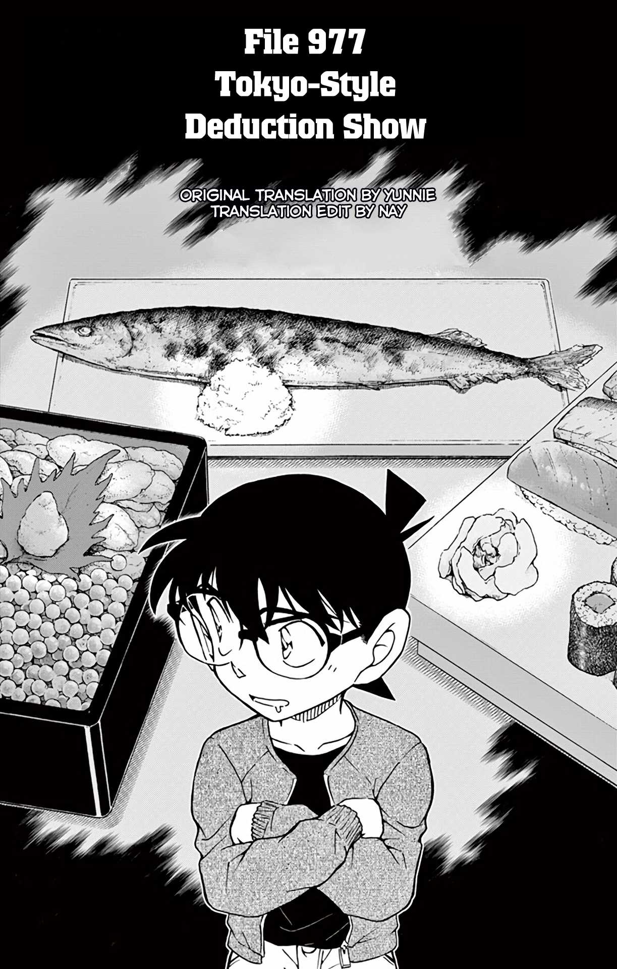 Detective Conan Chapter 977 page 2 - Chapter 977: Tokyo-style Deduction Show