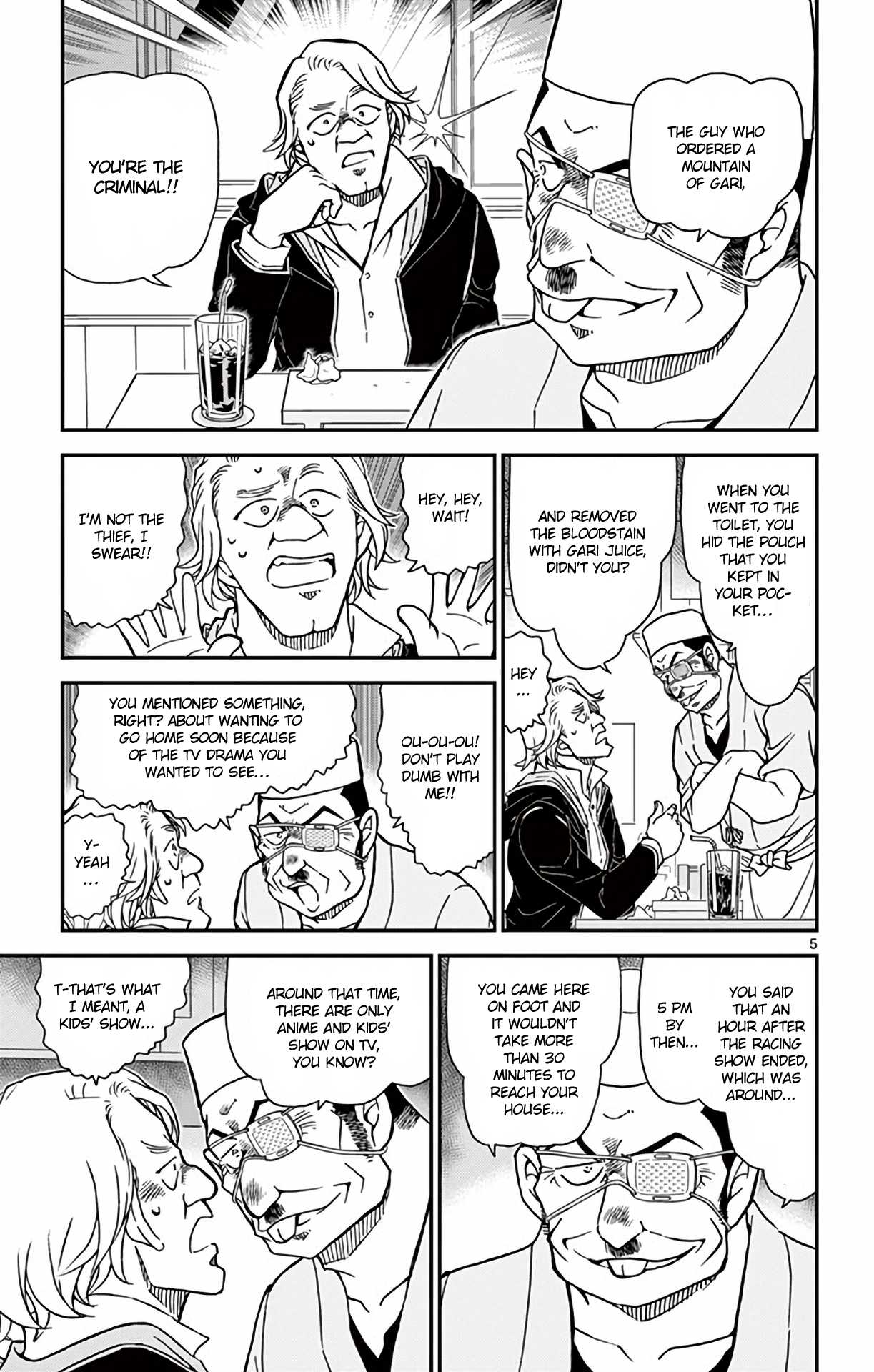 Detective Conan Chapter 977 page 6 - Chapter 977: Tokyo-style Deduction Show