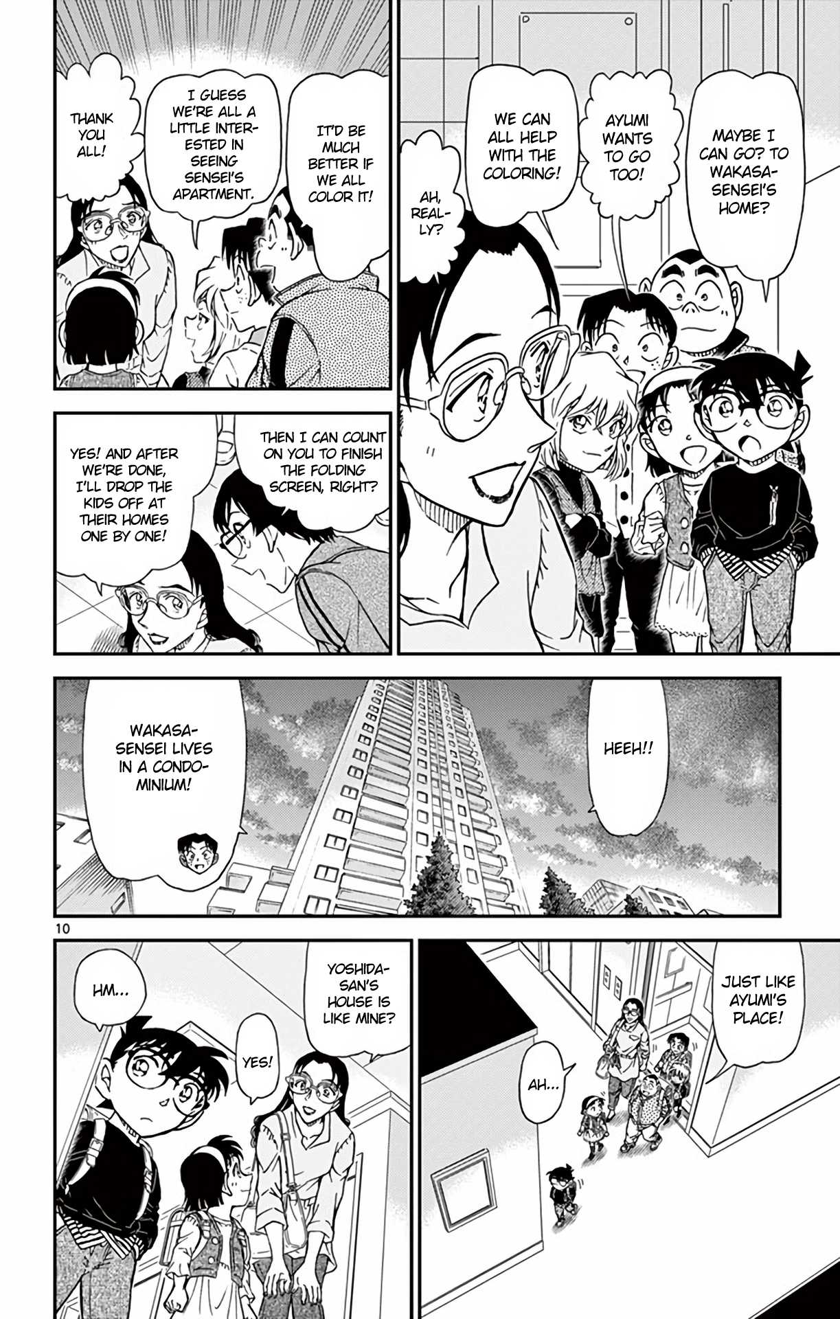 Detective Conan Chapter 978 page 11 - Chapter 978: Wakasa-sensei's Home