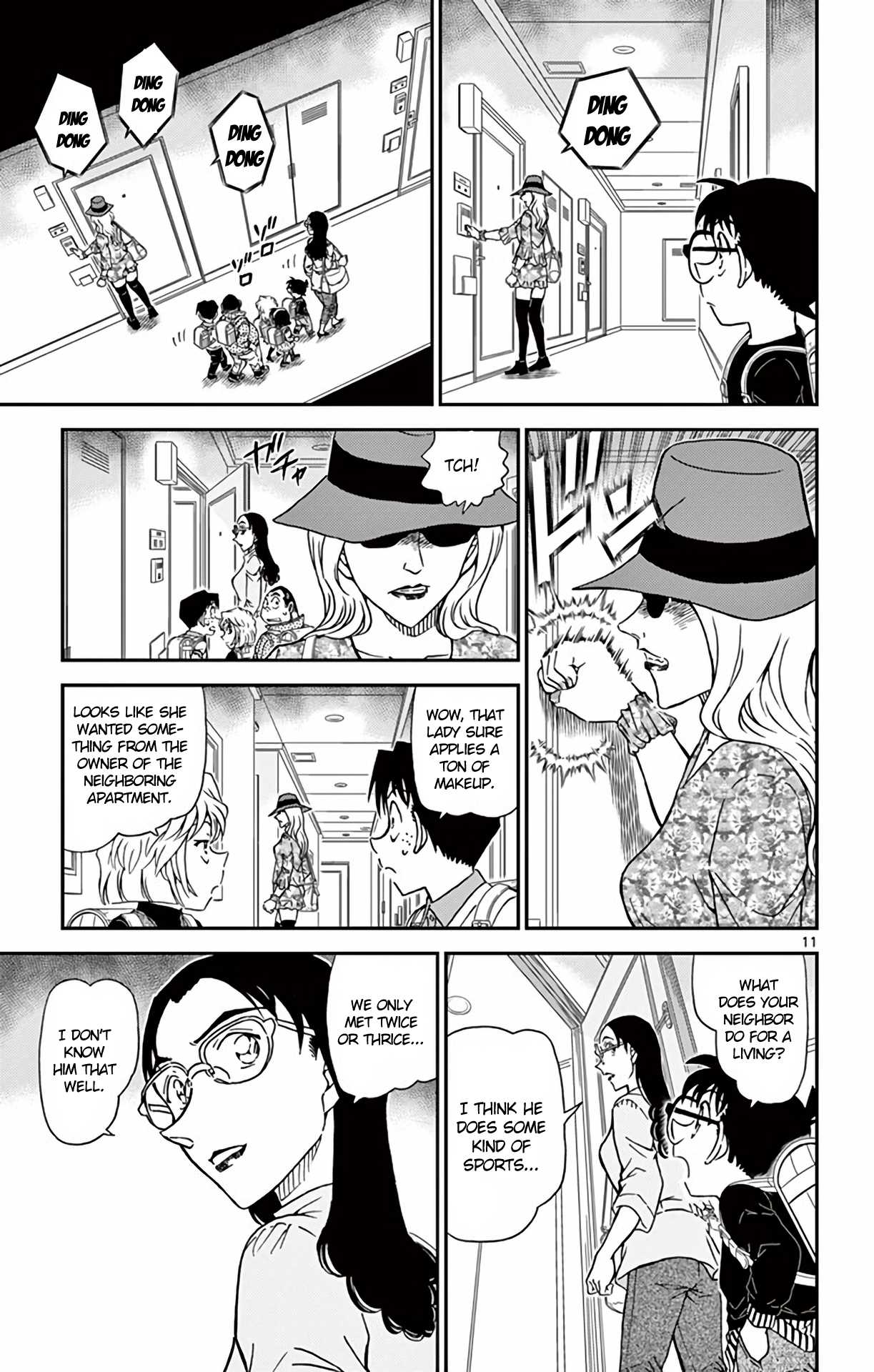 Detective Conan Chapter 978 page 12 - Chapter 978: Wakasa-sensei's Home