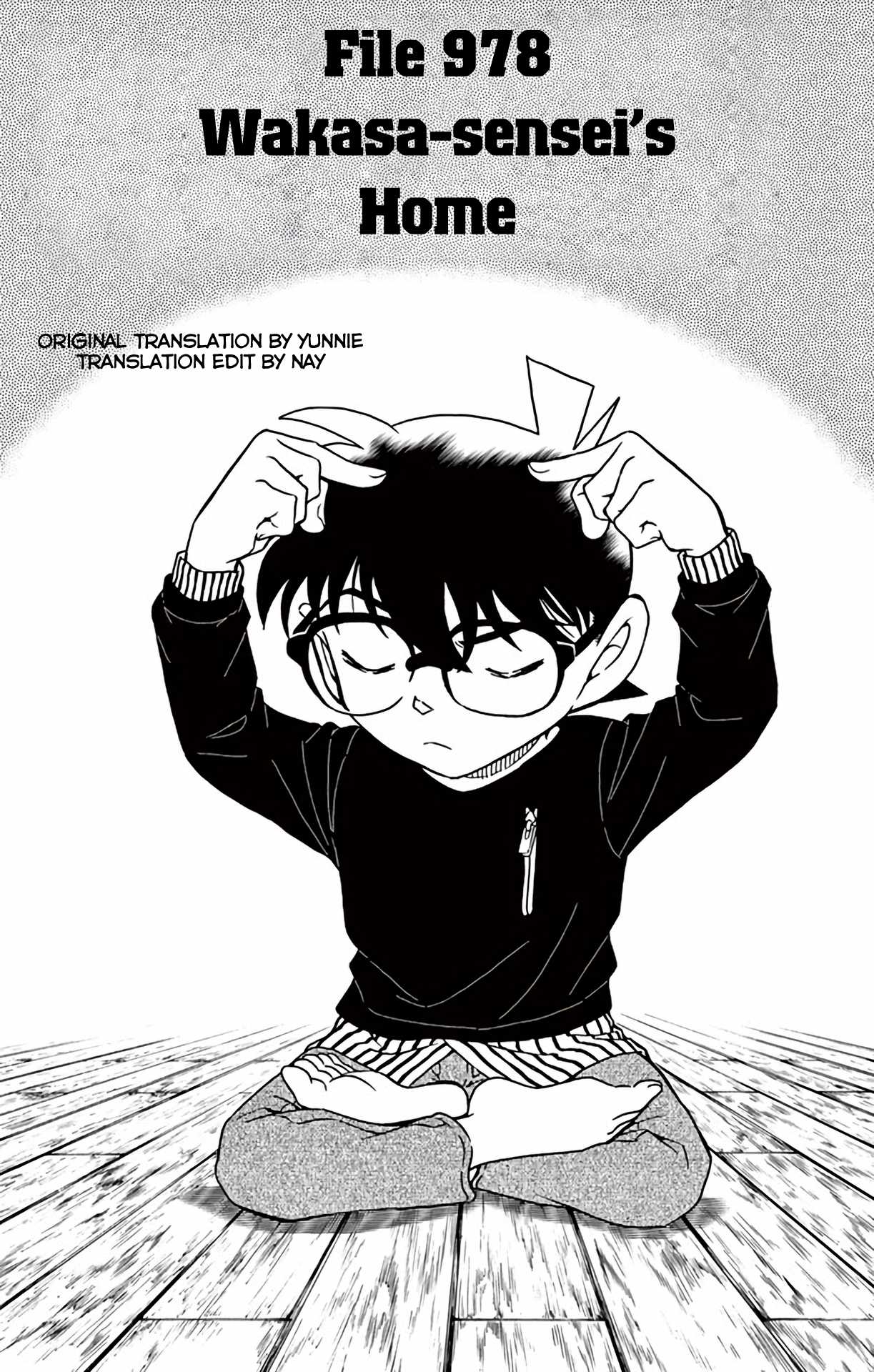 Detective Conan Chapter 978 page 2 - Chapter 978: Wakasa-sensei's Home