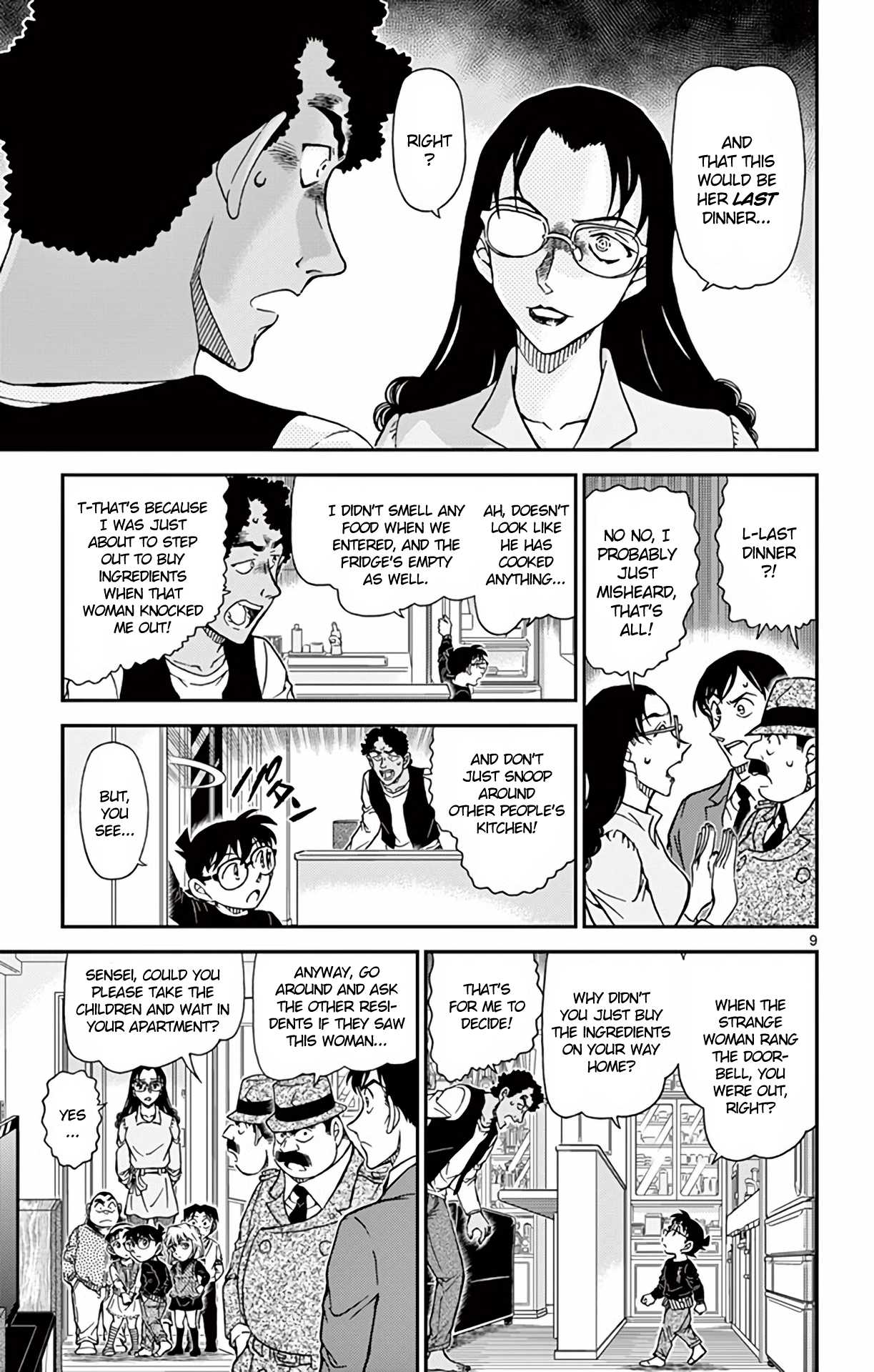 Detective Conan Chapter 979 page 10 - Chapter 979: A White-handed Woman