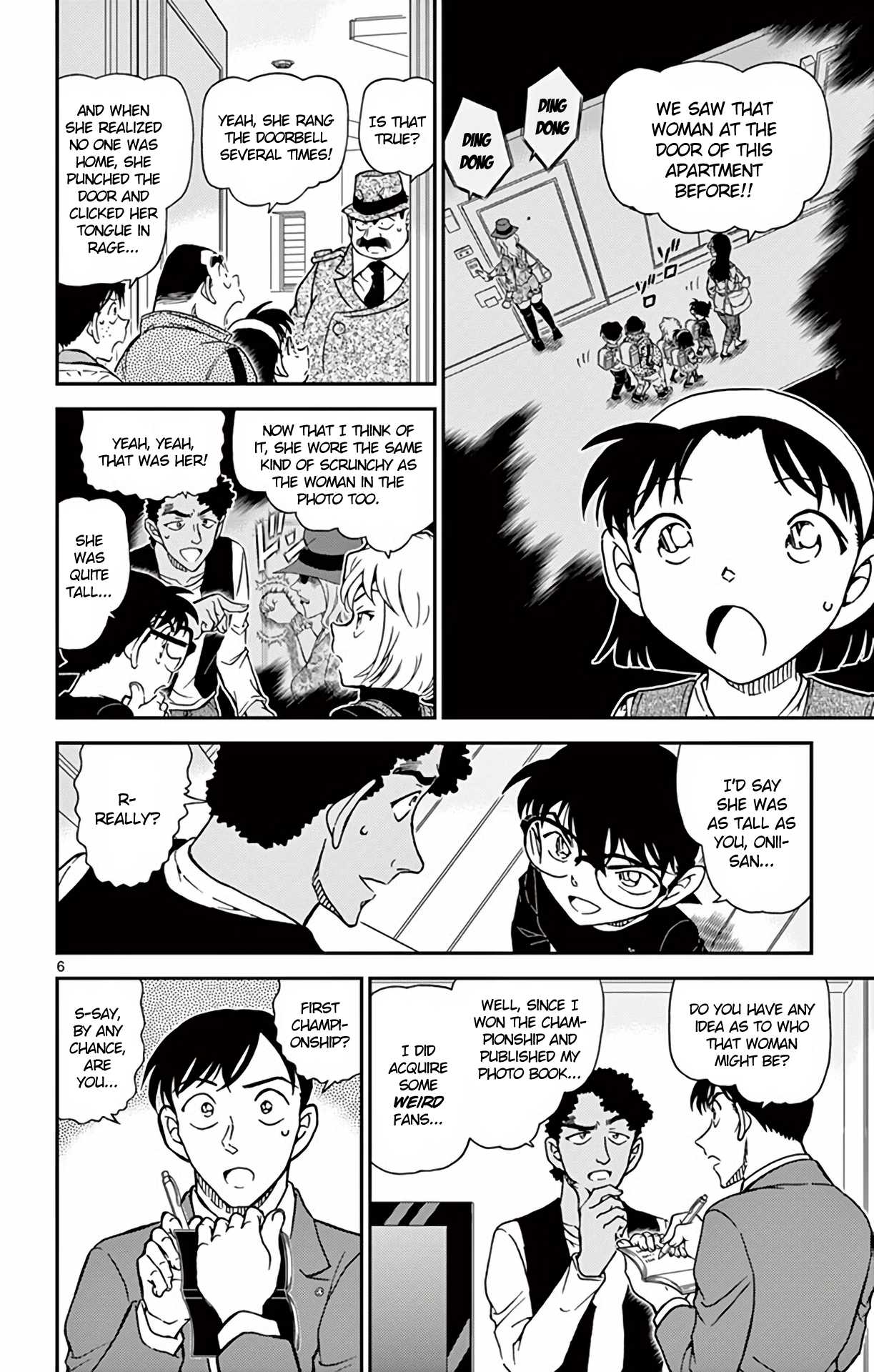 Detective Conan Chapter 979 page 7 - Chapter 979: A White-handed Woman