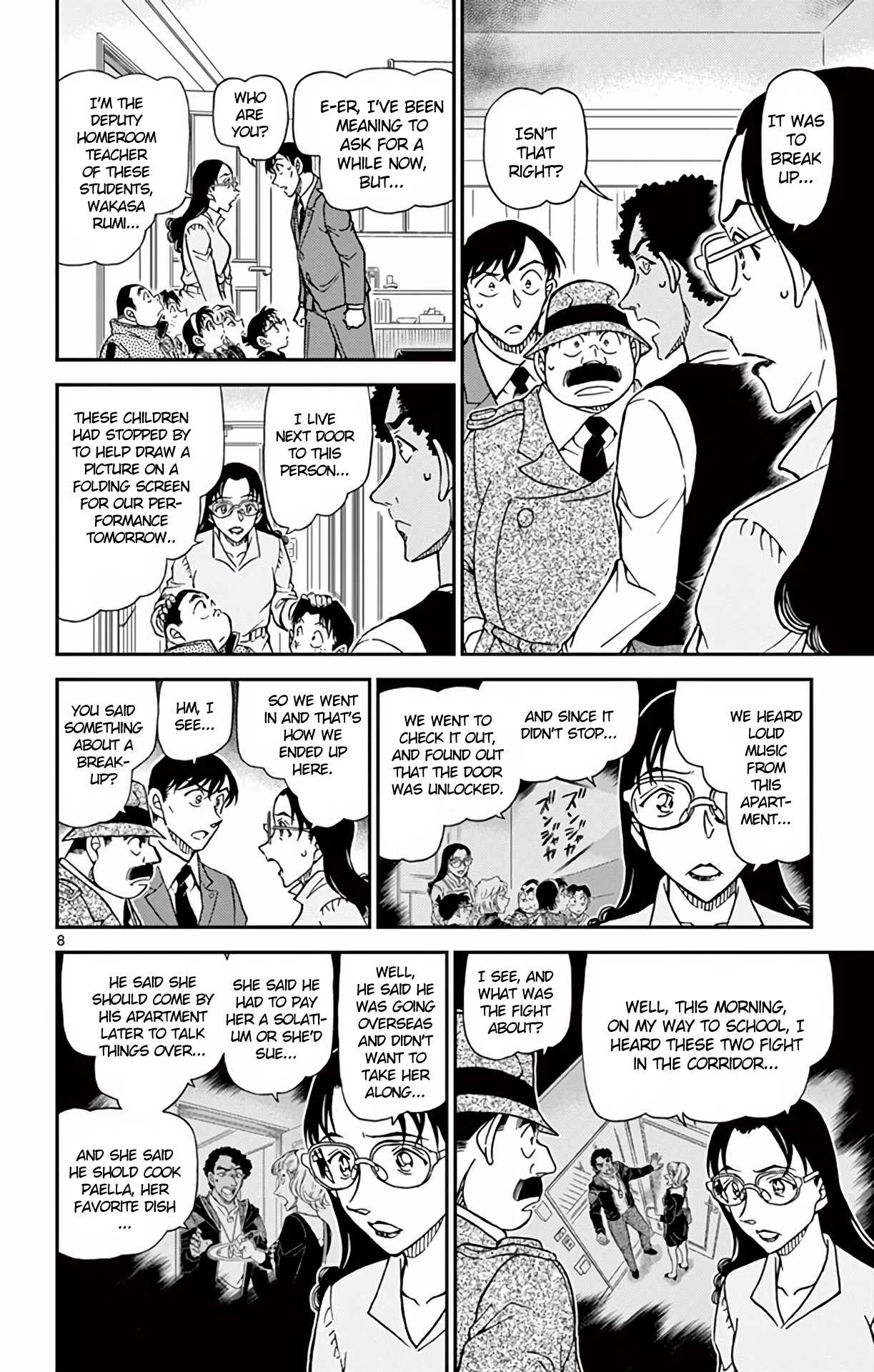 Detective Conan Chapter 979 page 9 - Chapter 979: A White-handed Woman
