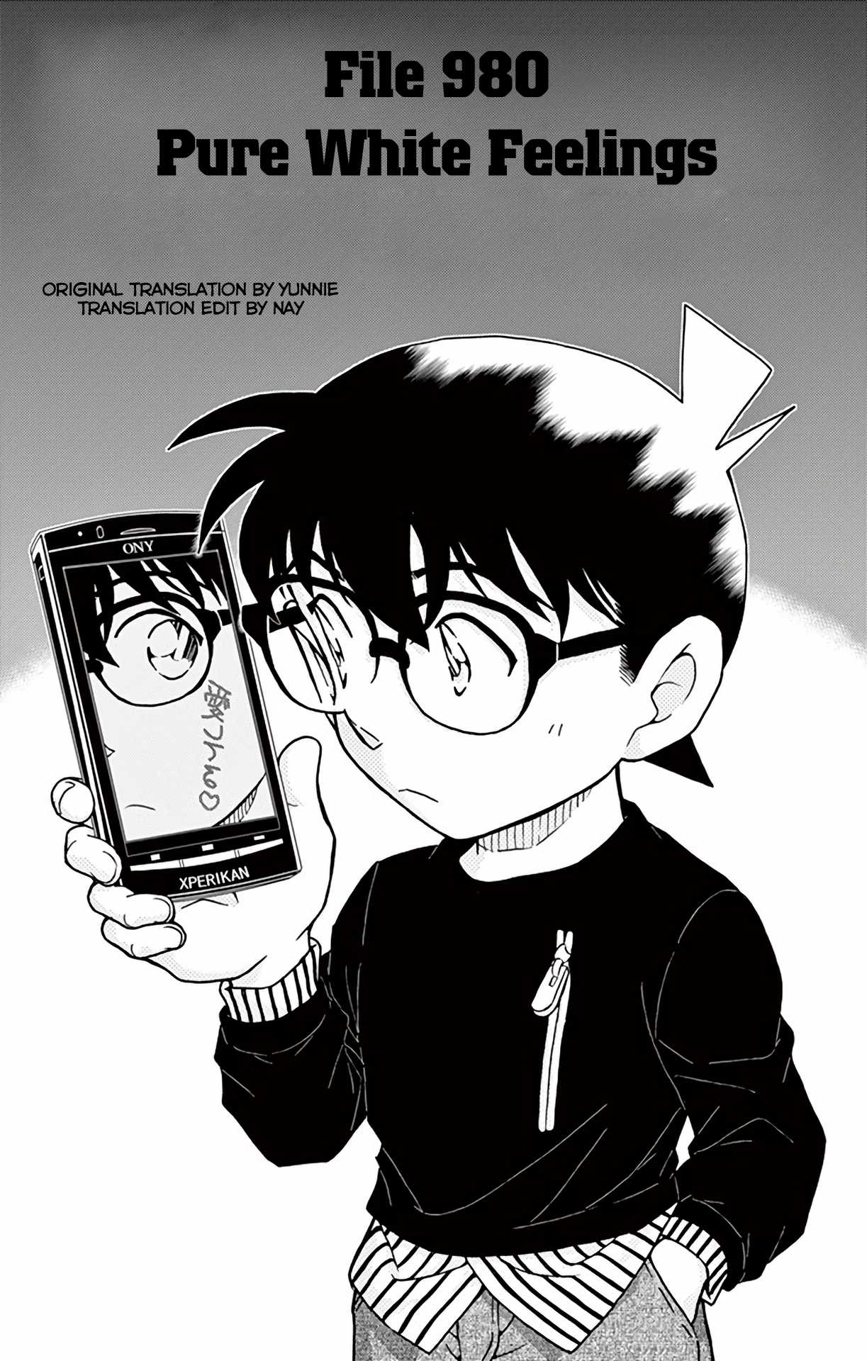 Detective Conan Chapter 980 page 2 - Chapter 980: Pure White Feelings