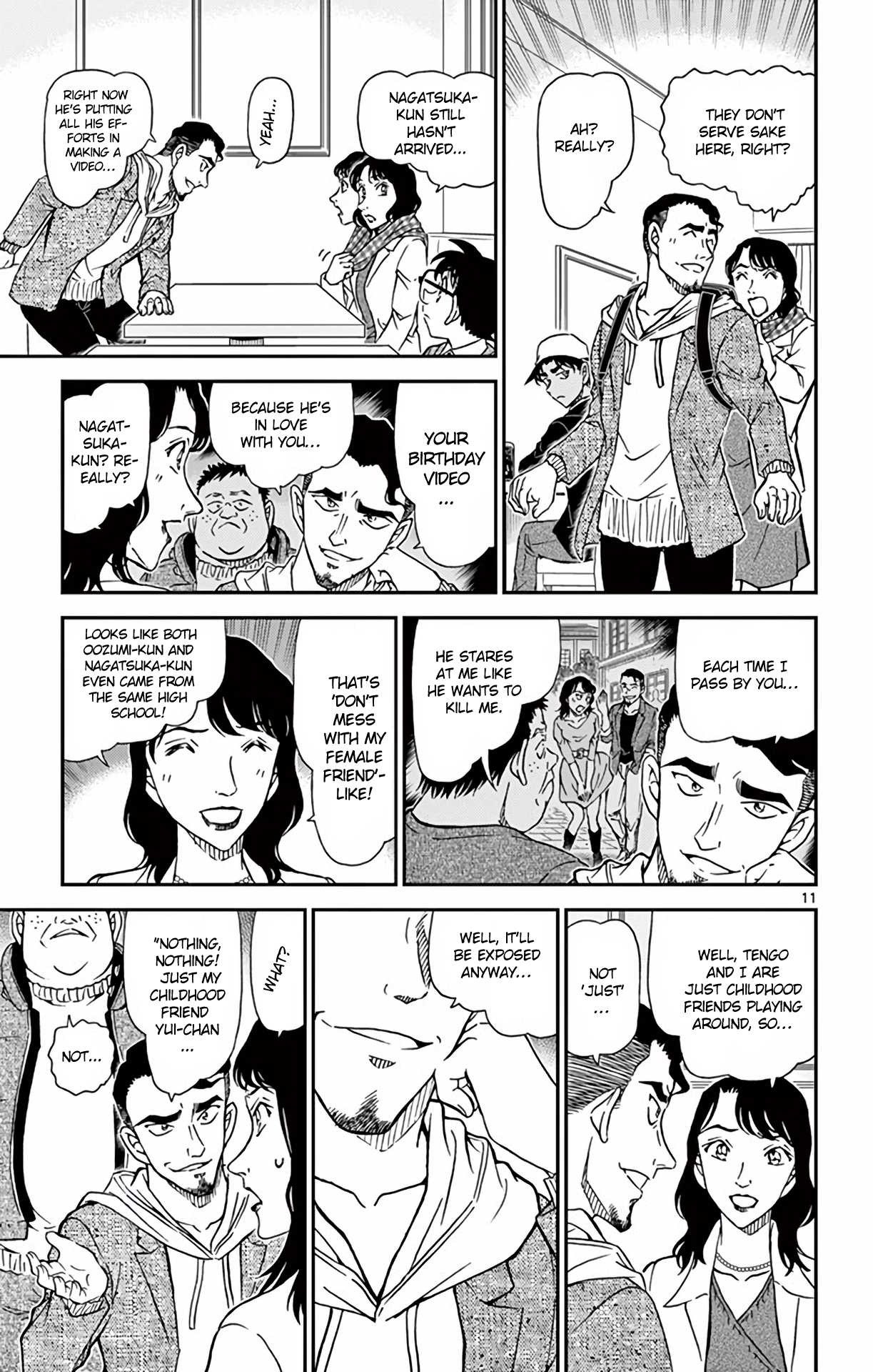 Detective Conan Chapter 981 page 12 - Chapter 981: Killing Time at Cafe Poirot