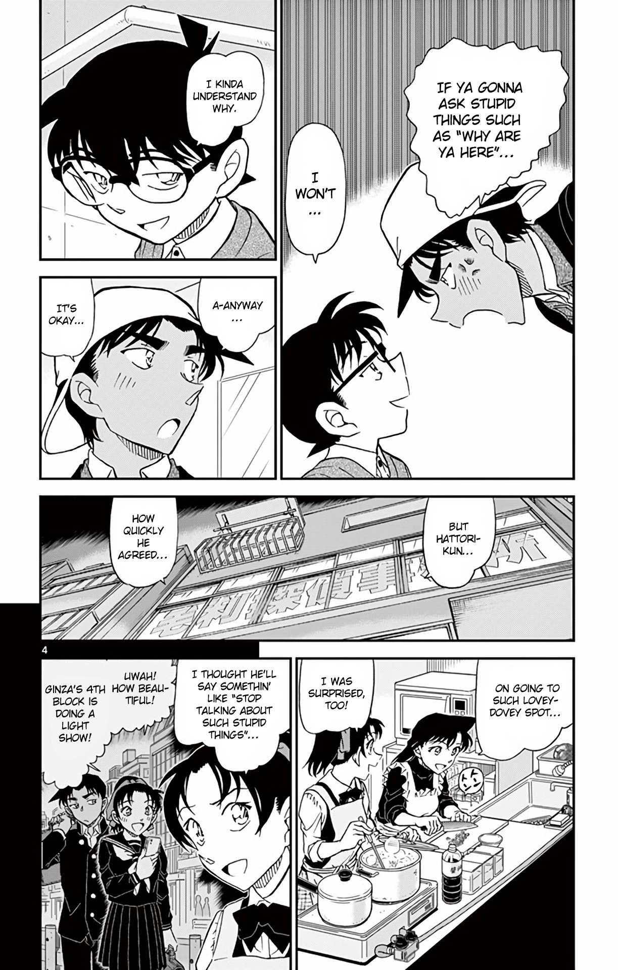 Detective Conan Chapter 981 page 5 - Chapter 981: Killing Time at Cafe Poirot