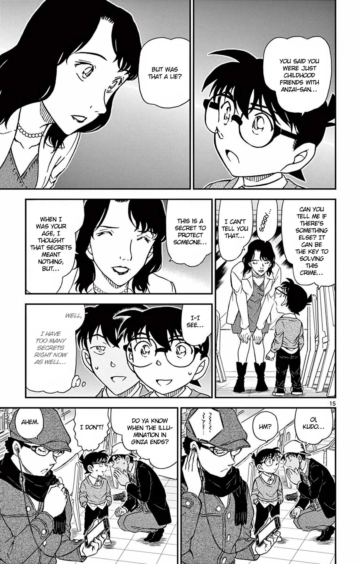Detective Conan Chapter 982 page 16 - Chapter 982: Meeting at Cafe Poirot