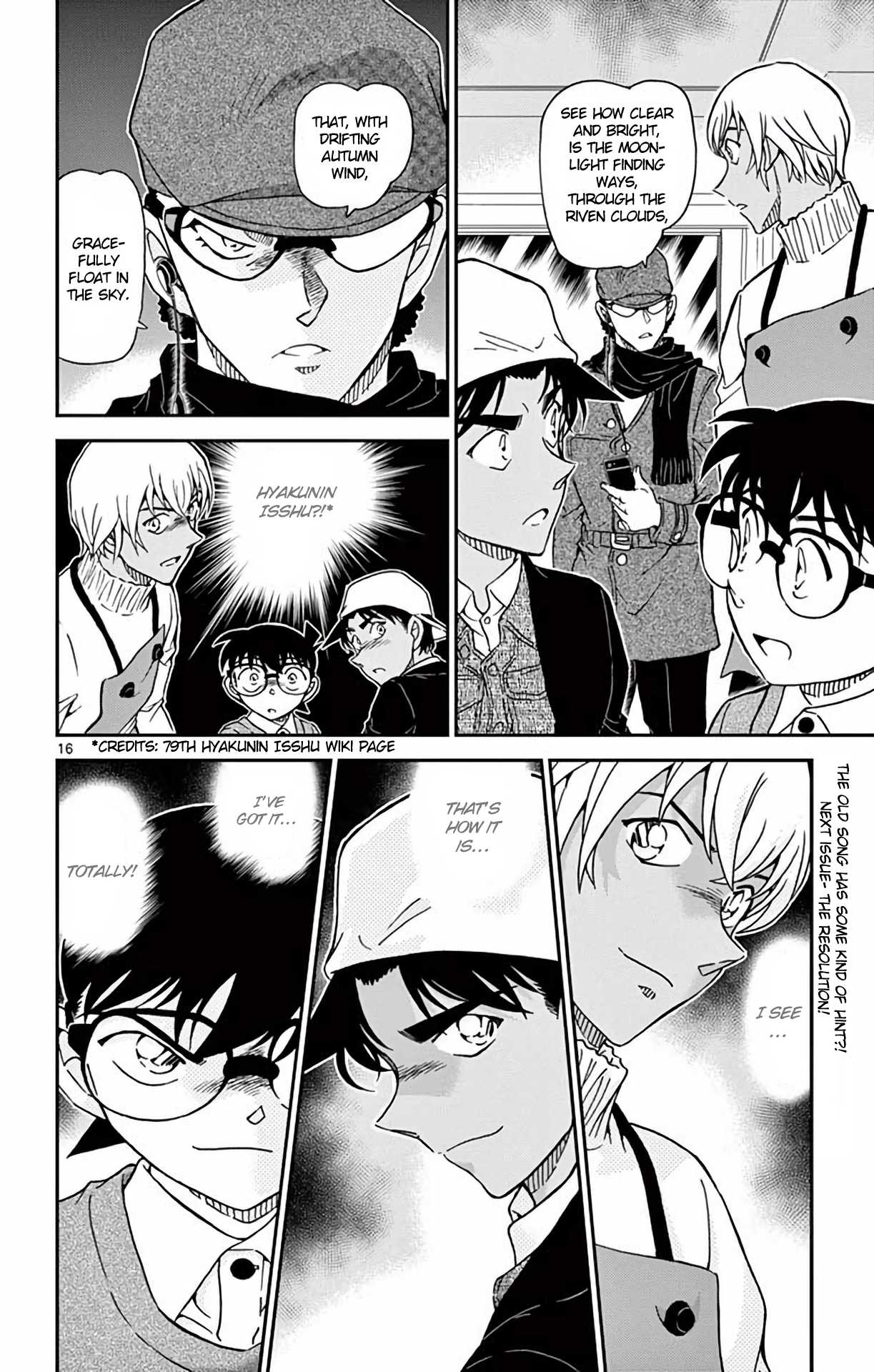 Detective Conan Chapter 982 page 17 - Chapter 982: Meeting at Cafe Poirot