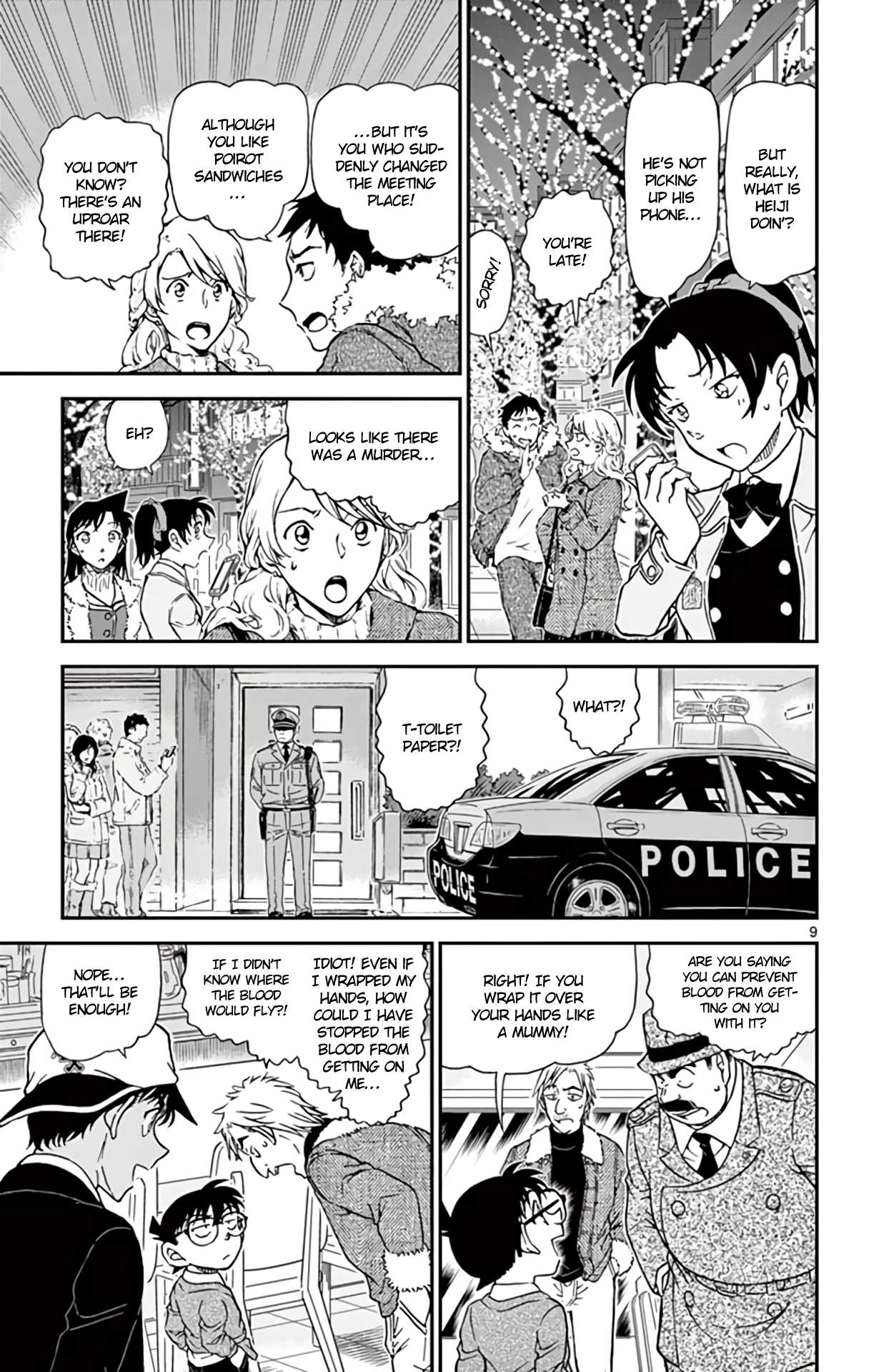 Detective Conan Chapter 983 page 10 - Chapter 983: Cafe Poirot Mystery Solution